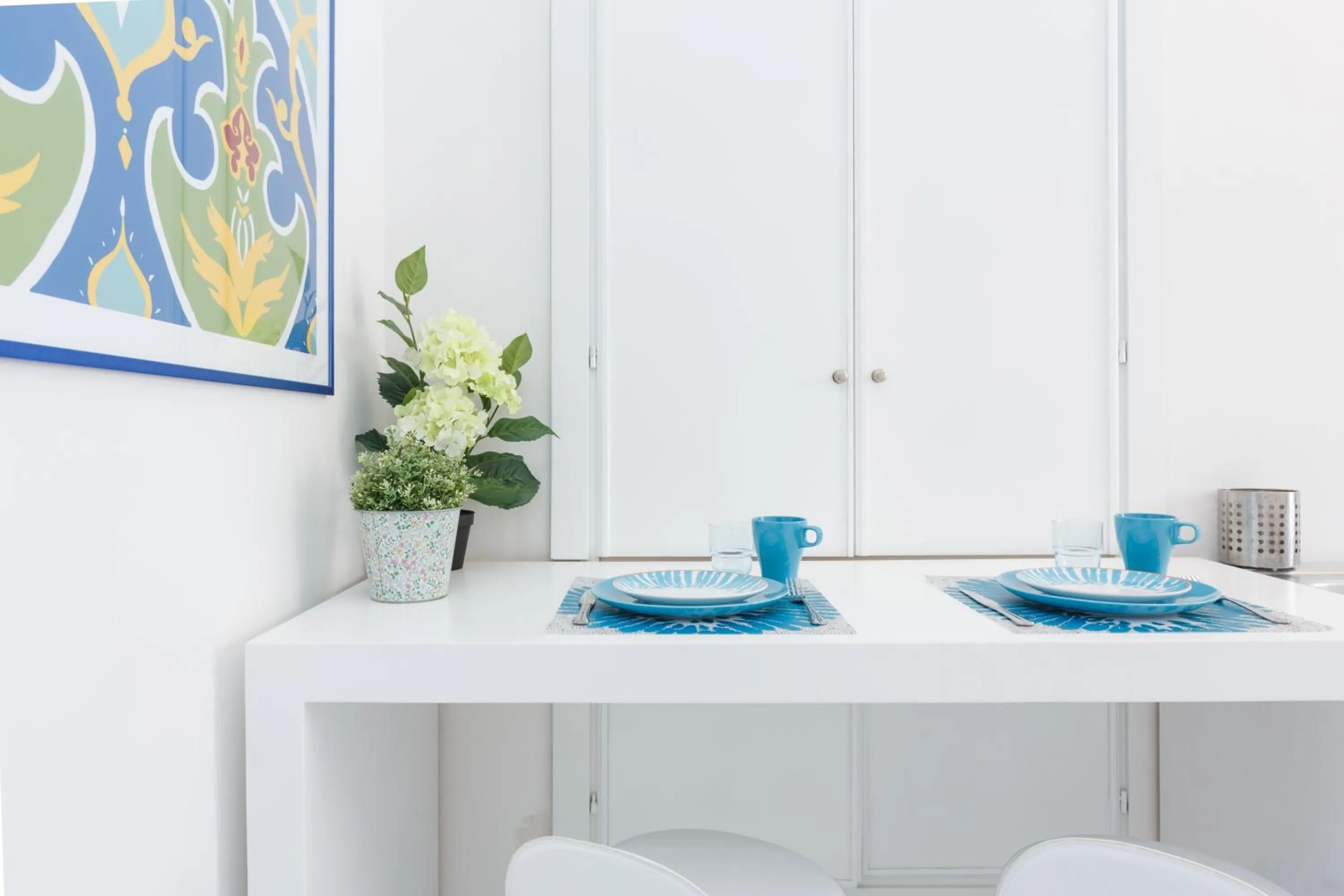 Kitchen or kitchenette in B&B Piazza Fratti