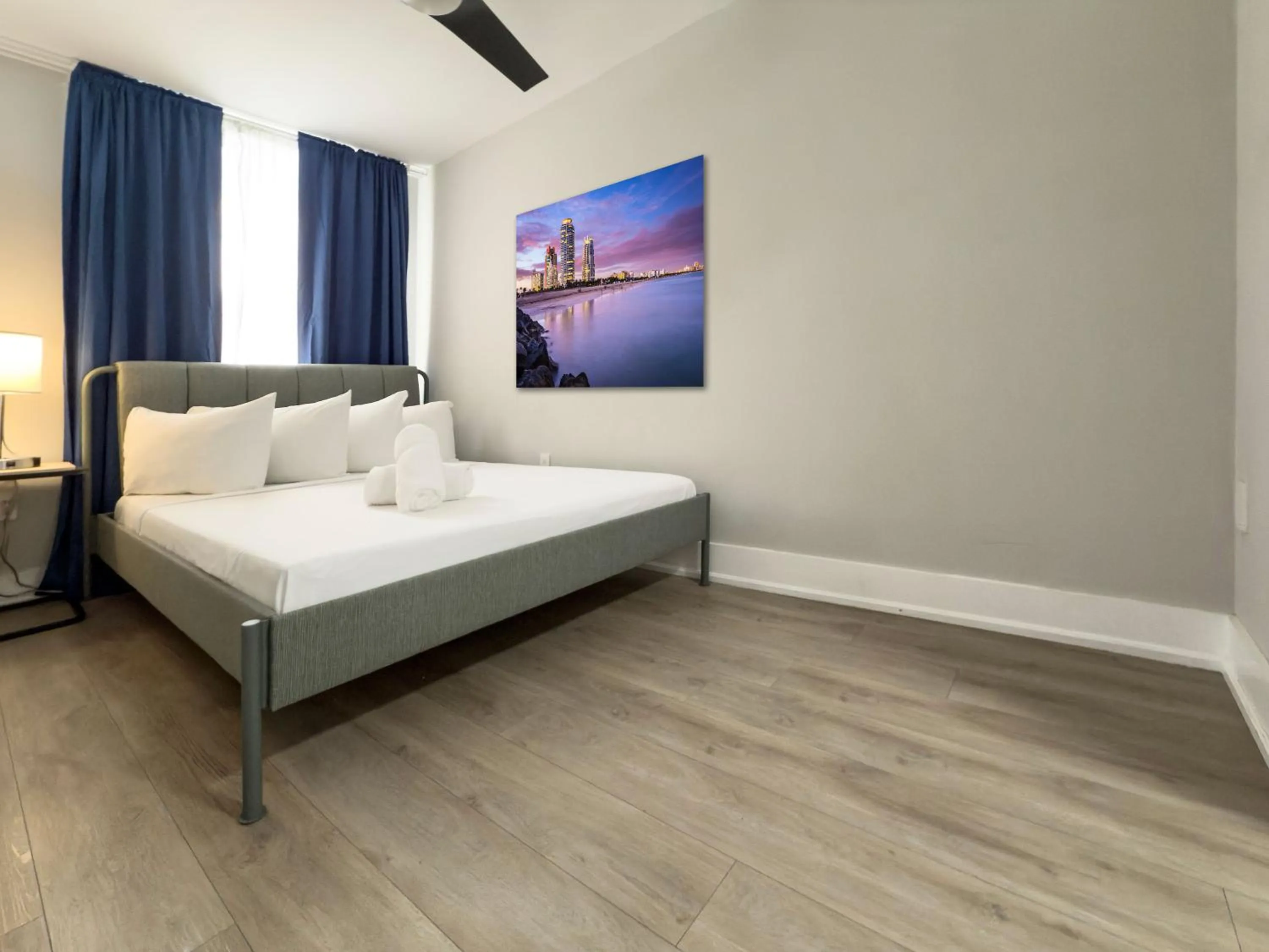 Bed in Sobe Apartments