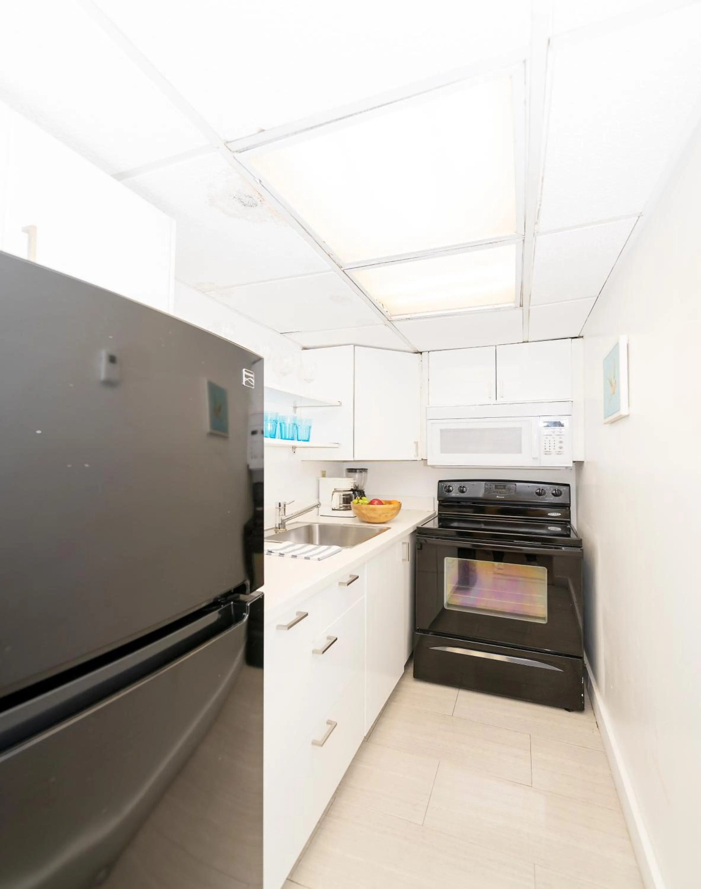 Kitchen or kitchenette in Sobe Apartments