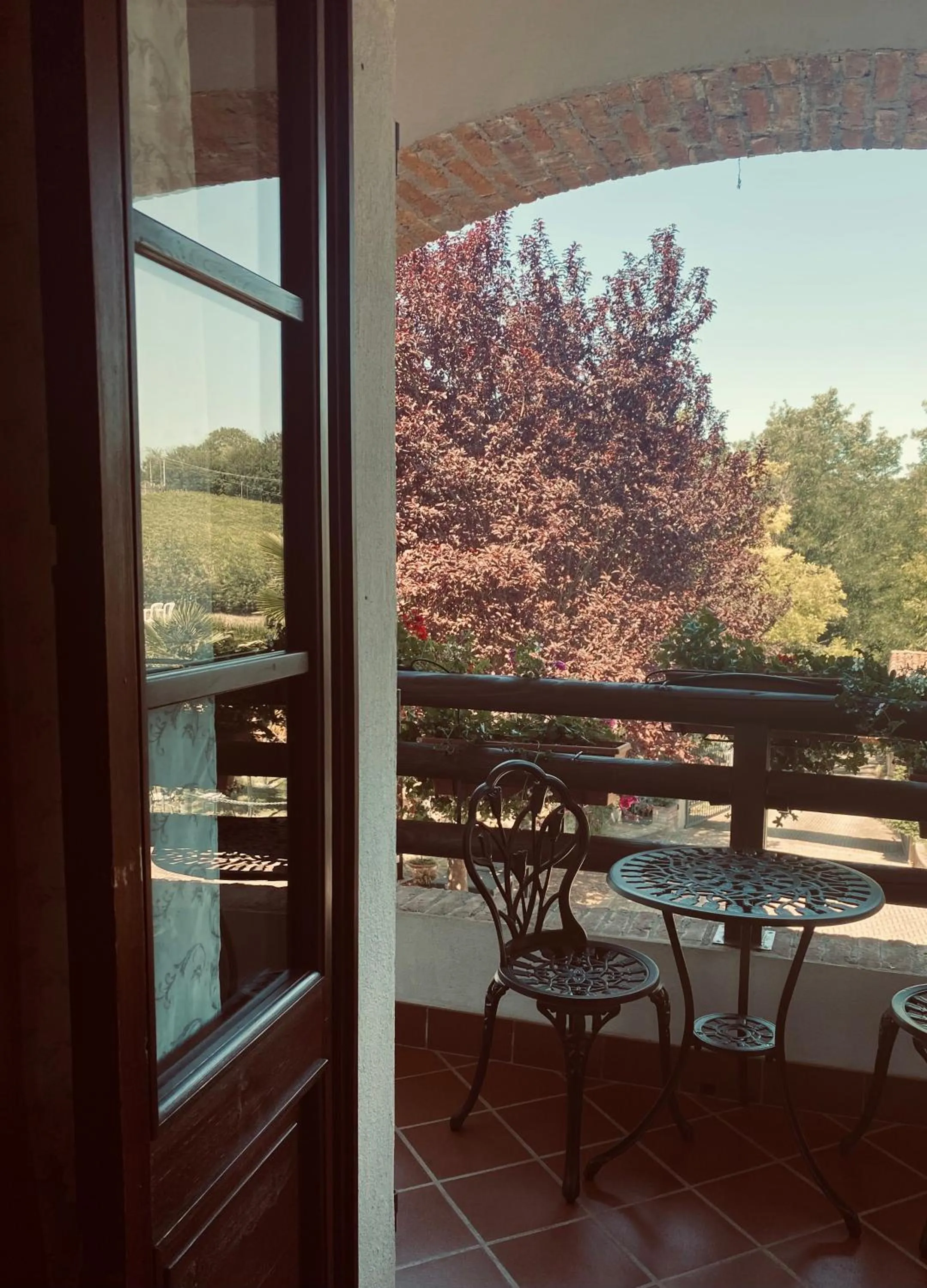 Garden view in Bed And Breakfast Olimpia