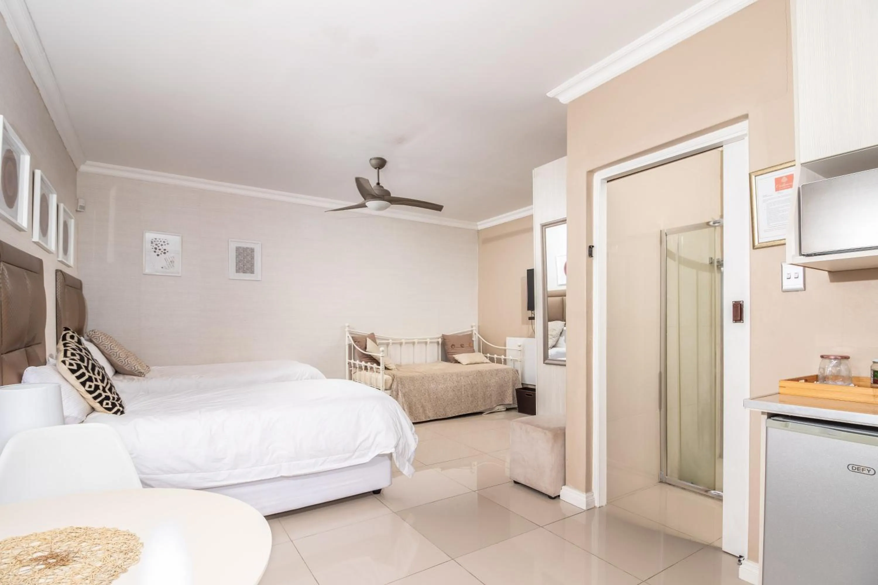 Bed in Cashmere Suites