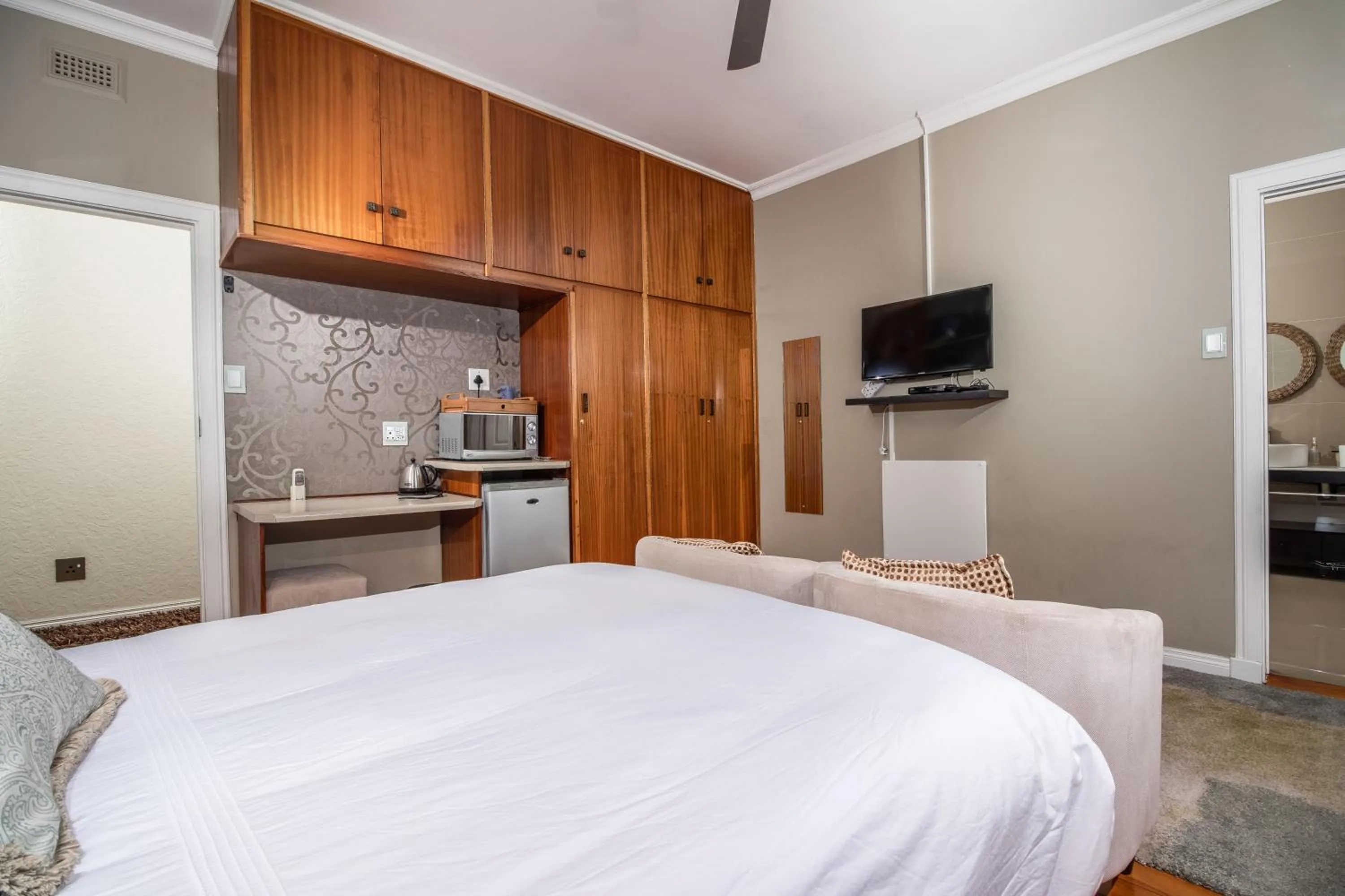 Bed in Cashmere Suites