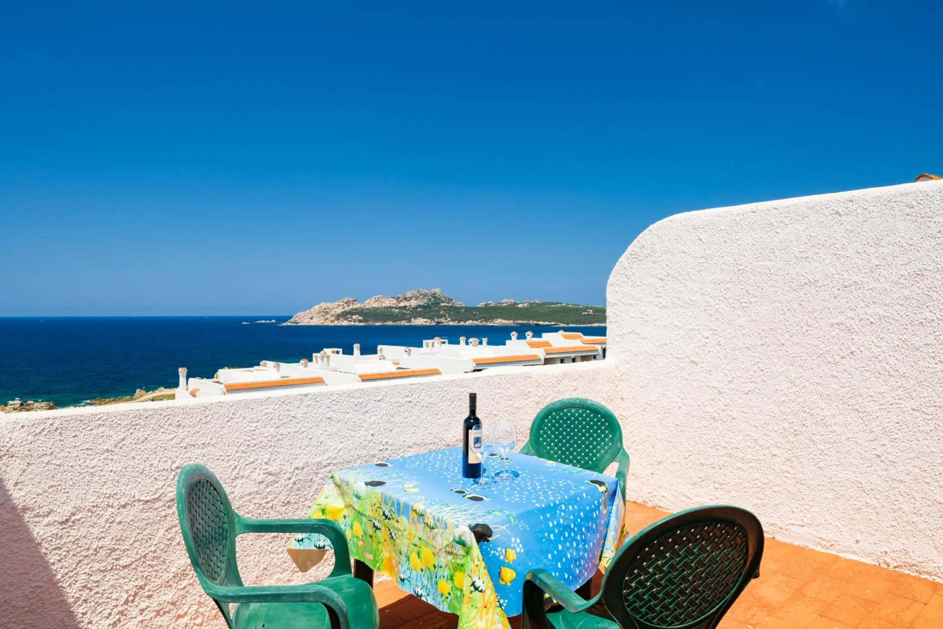 Balcony/Terrace in Residence Baia Santa Reparata