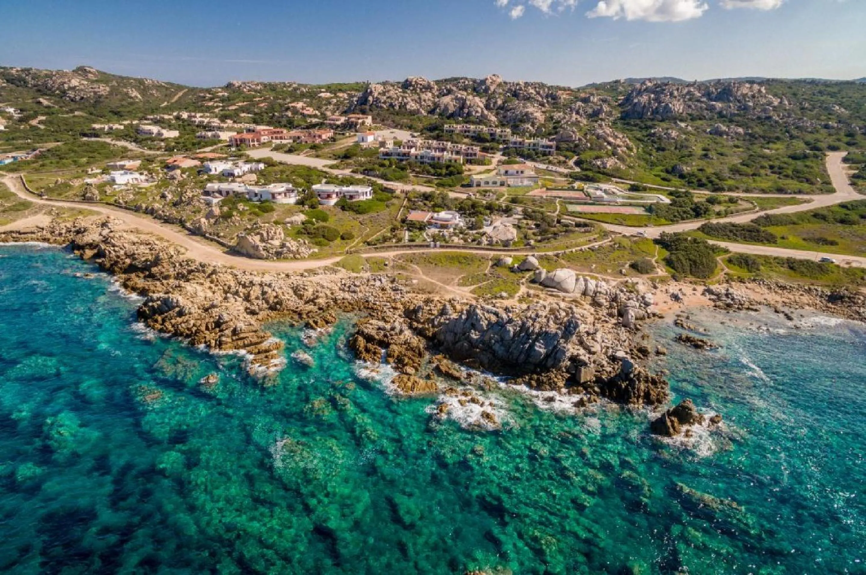 Natural landscape in Residence Baia Santa Reparata