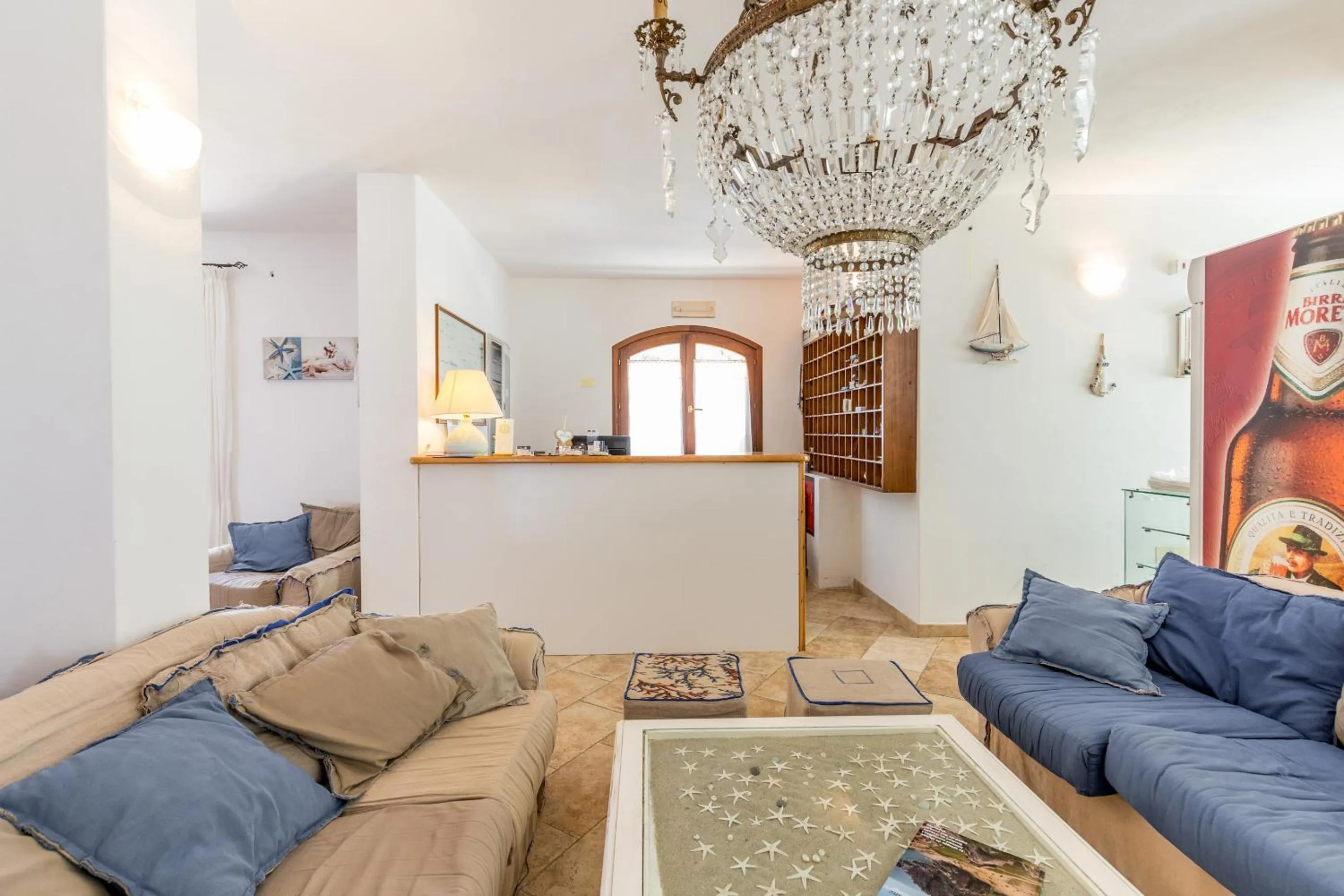 Lobby or reception in Residence Baia Santa Reparata