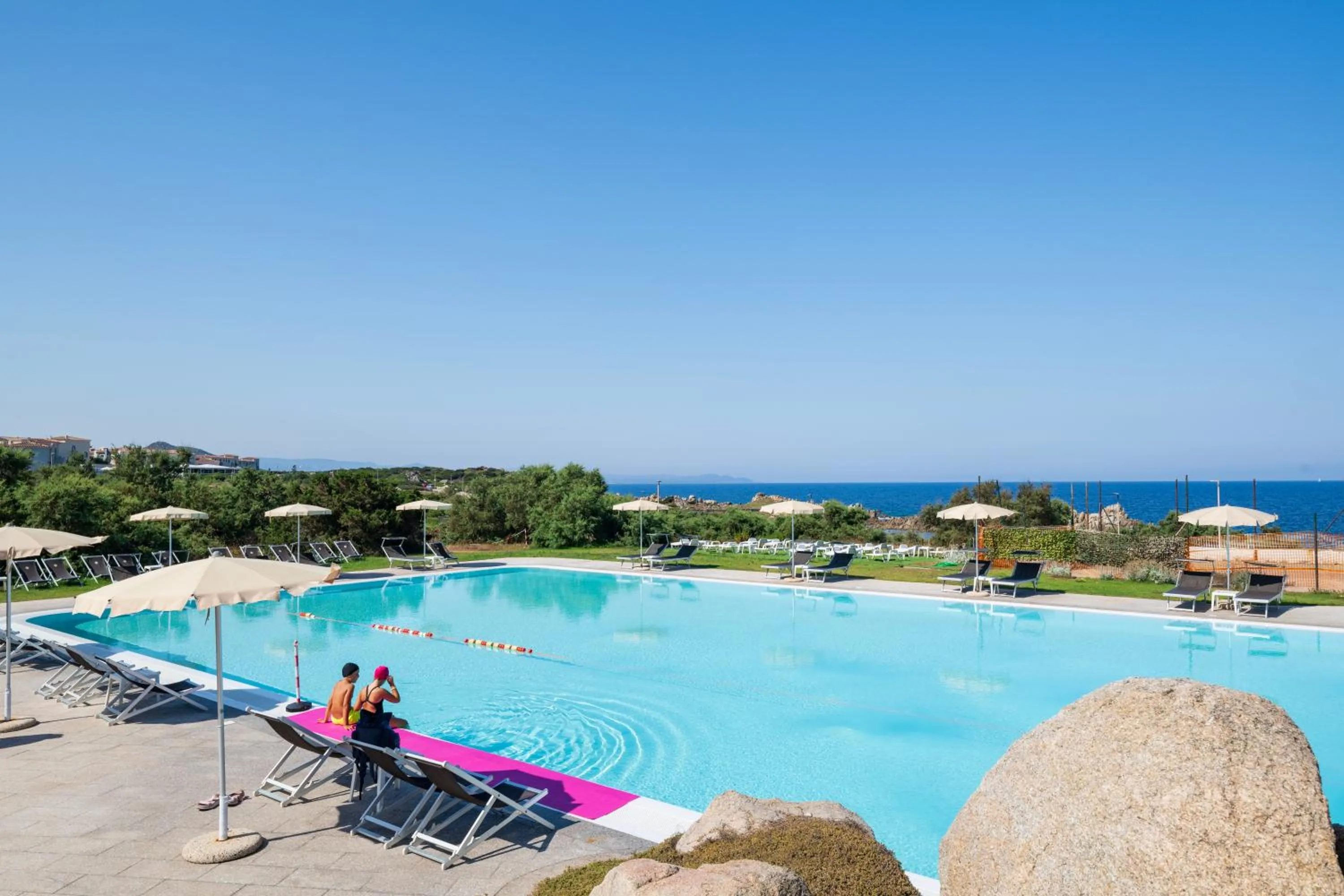 Swimming pool in Residence Baia Santa Reparata