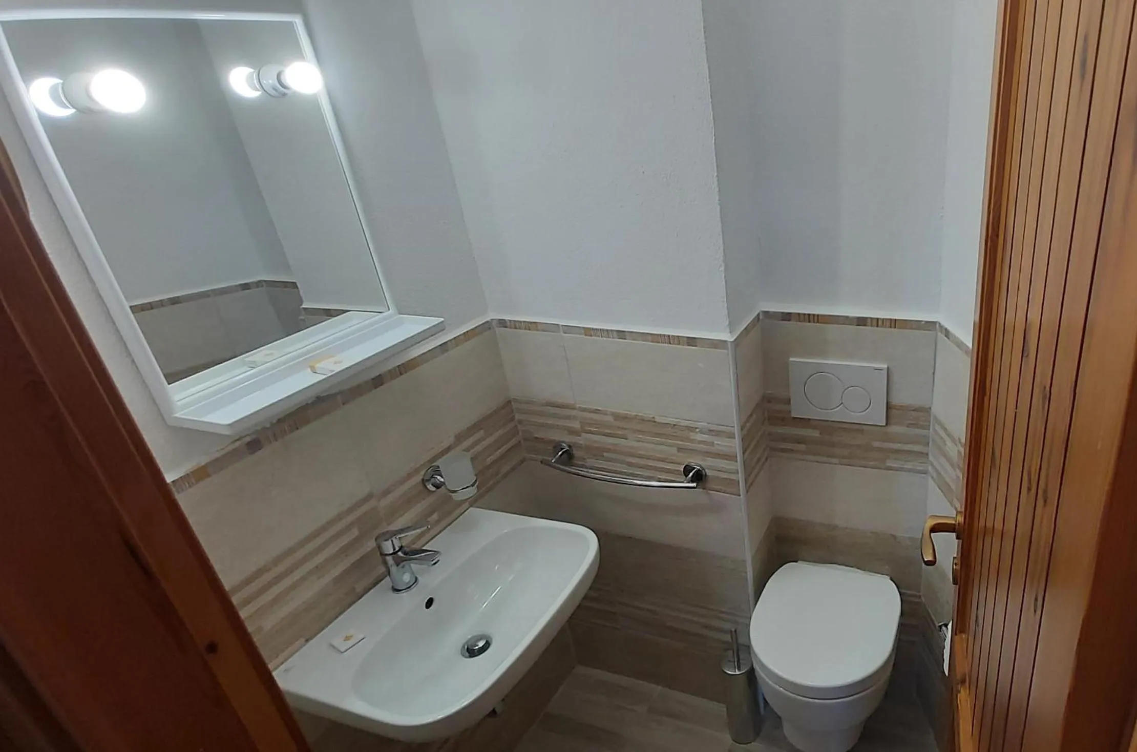 Bathroom in Residence Baia Santa Reparata