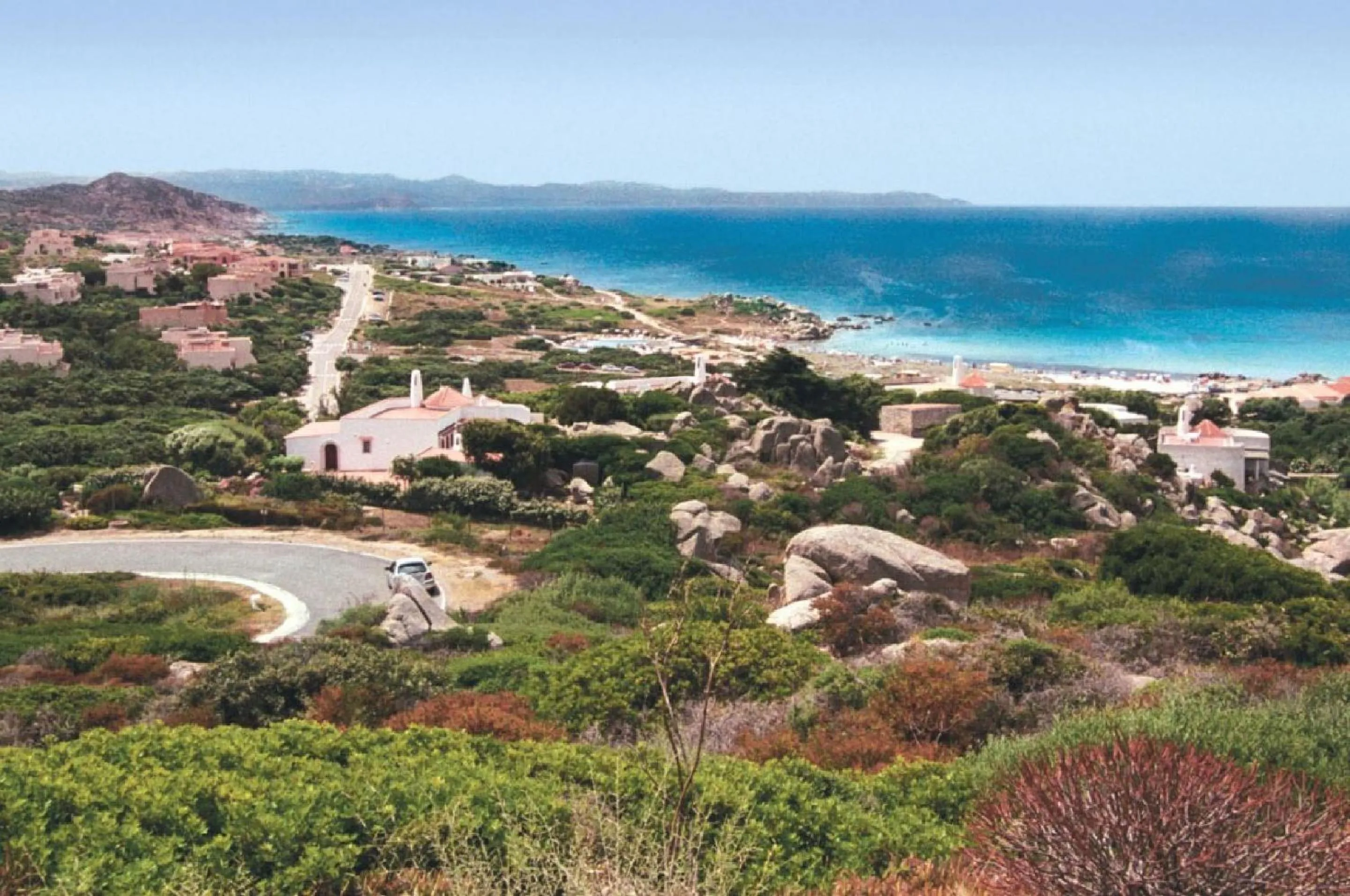 Natural landscape in Residence Baia Santa Reparata