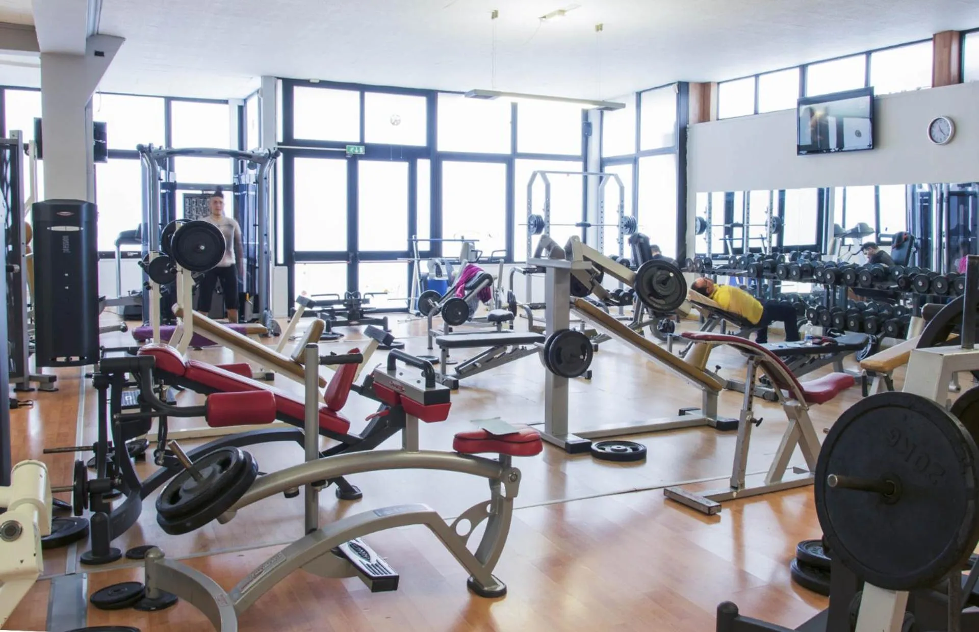 Fitness centre/facilities in Hotel Grazia Eboli