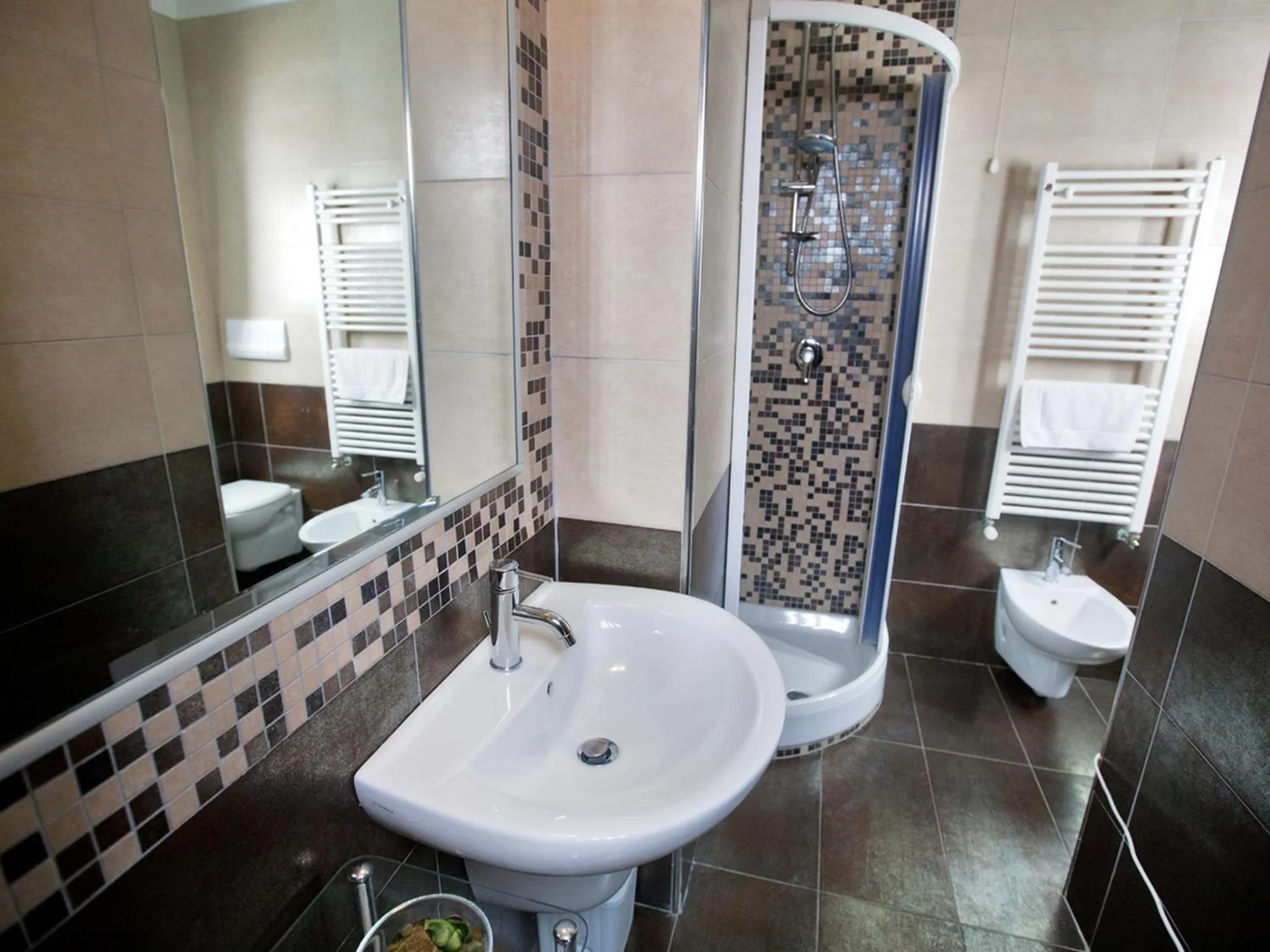 Bathroom in Hotel Grazia Eboli