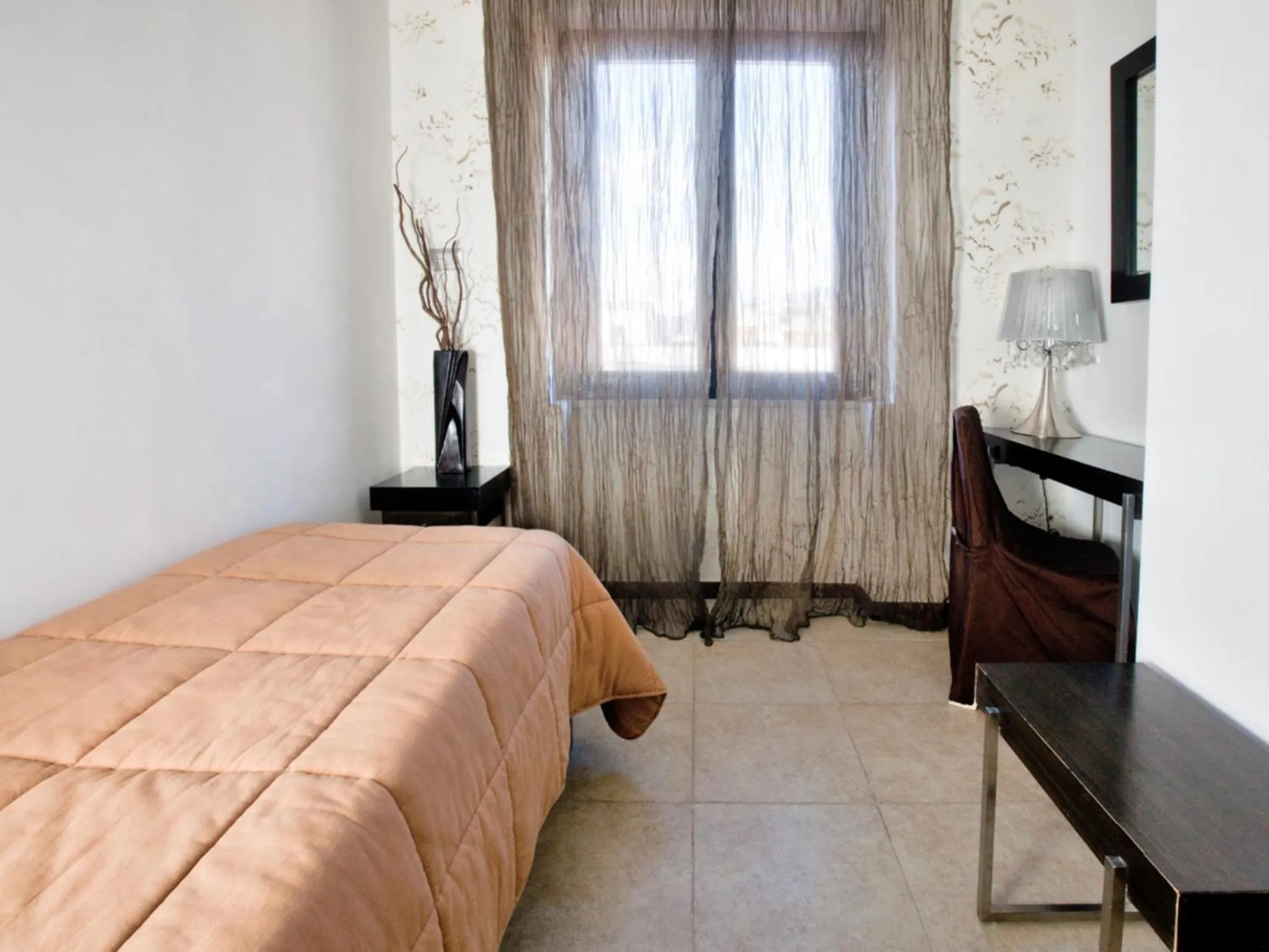 Bed in Hotel Grazia Eboli