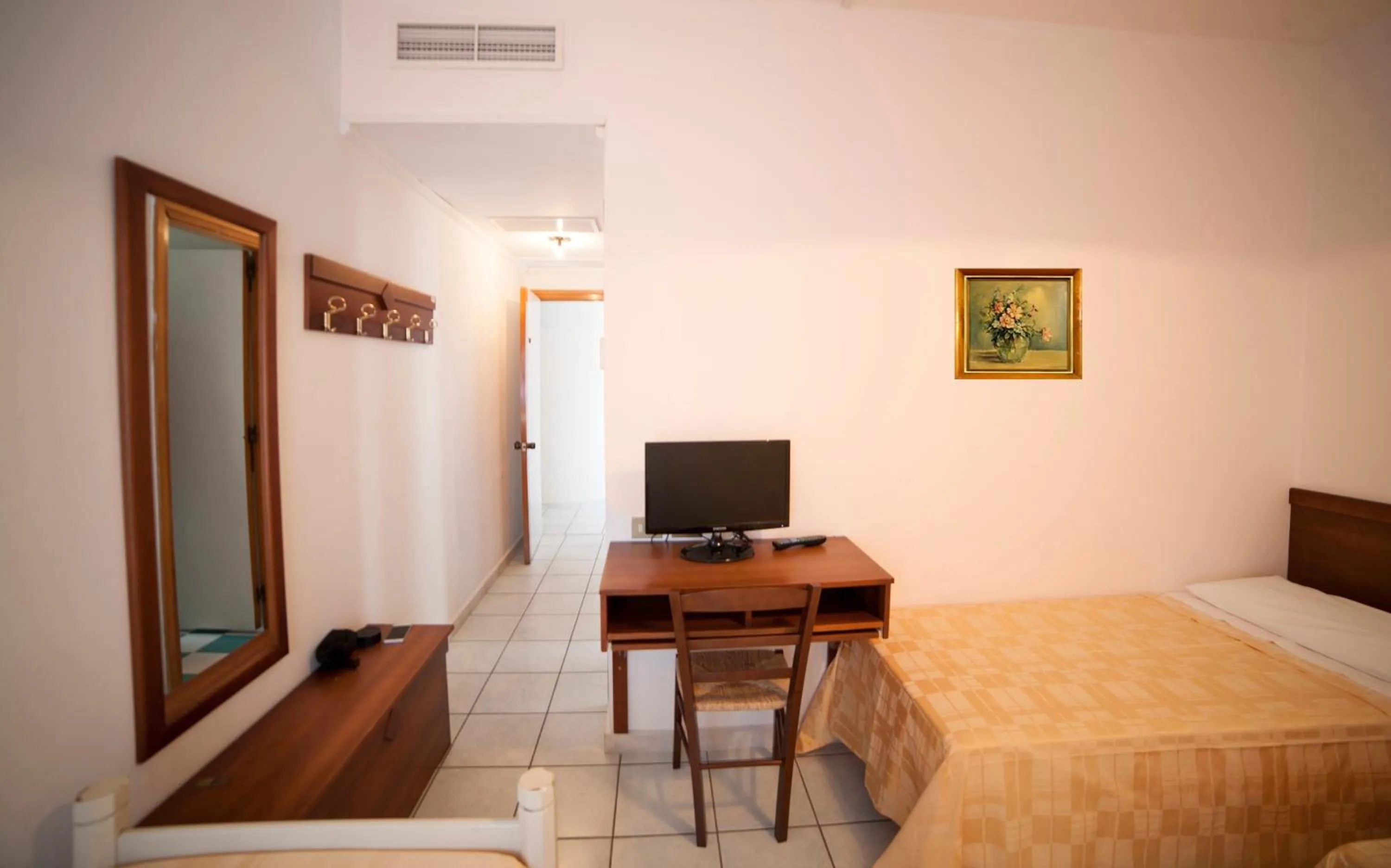 Bed in Hotel Nettuno