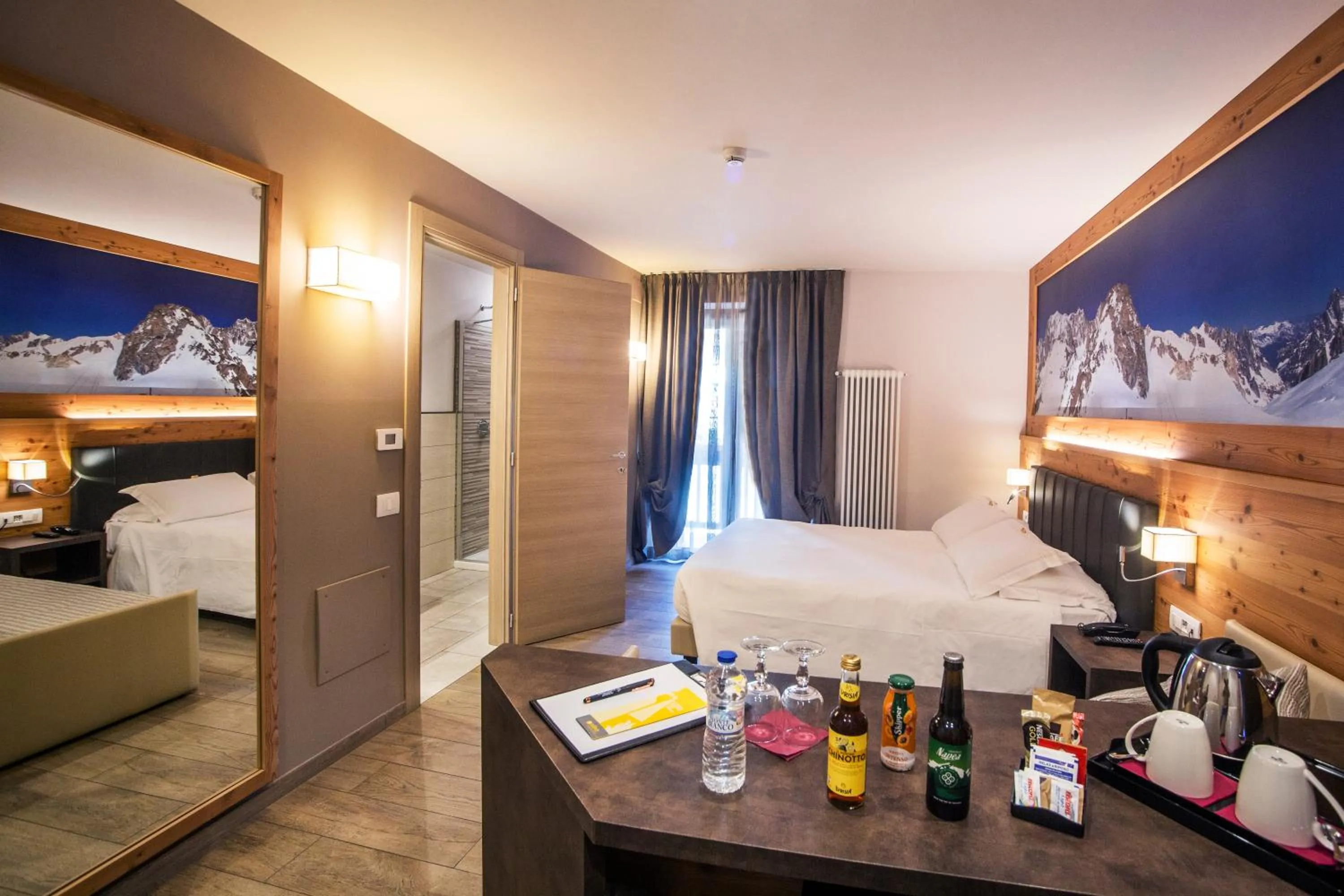 Bed in Dada Mountain Hotel