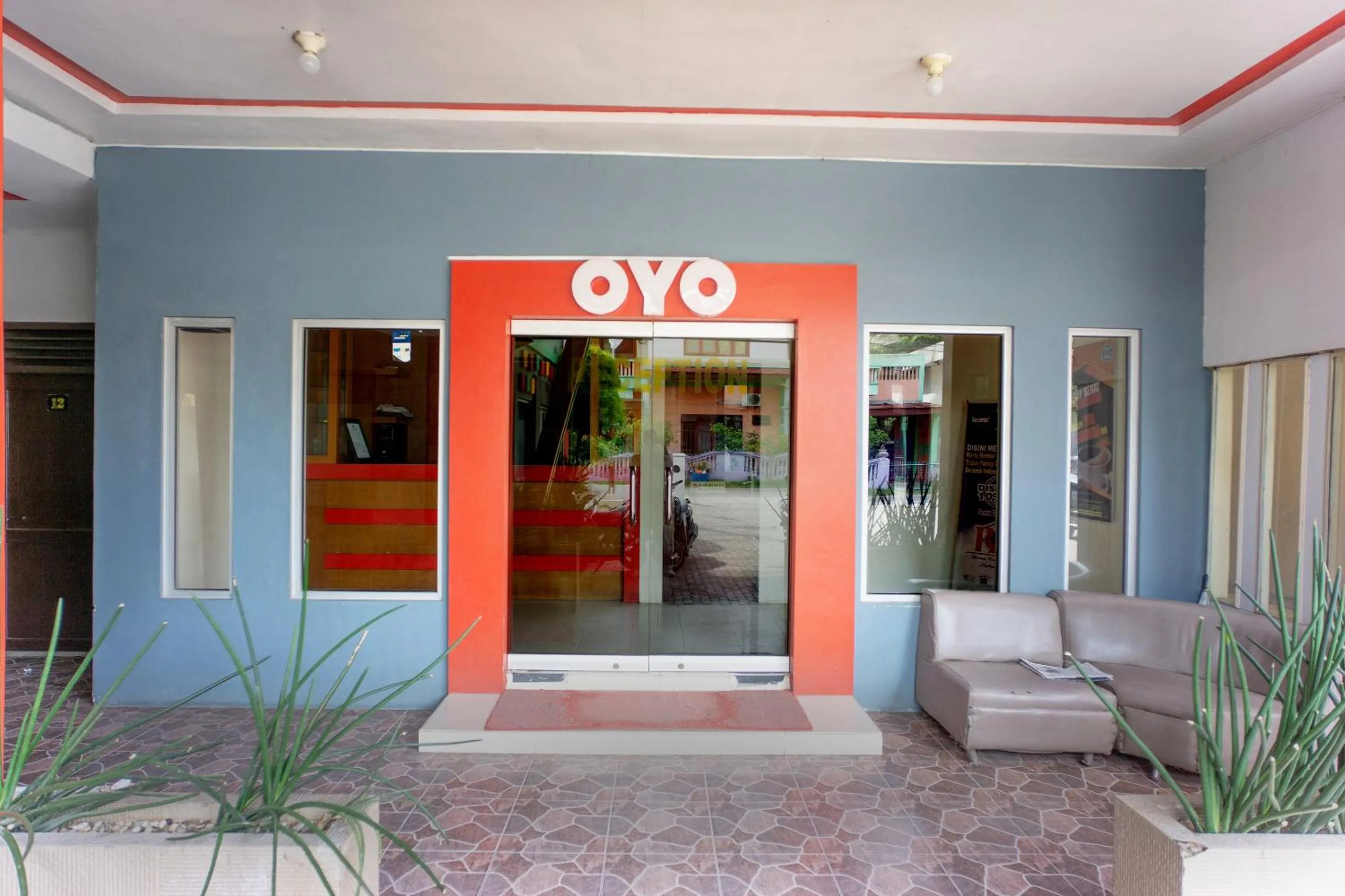 Lobby or reception in Hotel O Wisma Kuta Karang