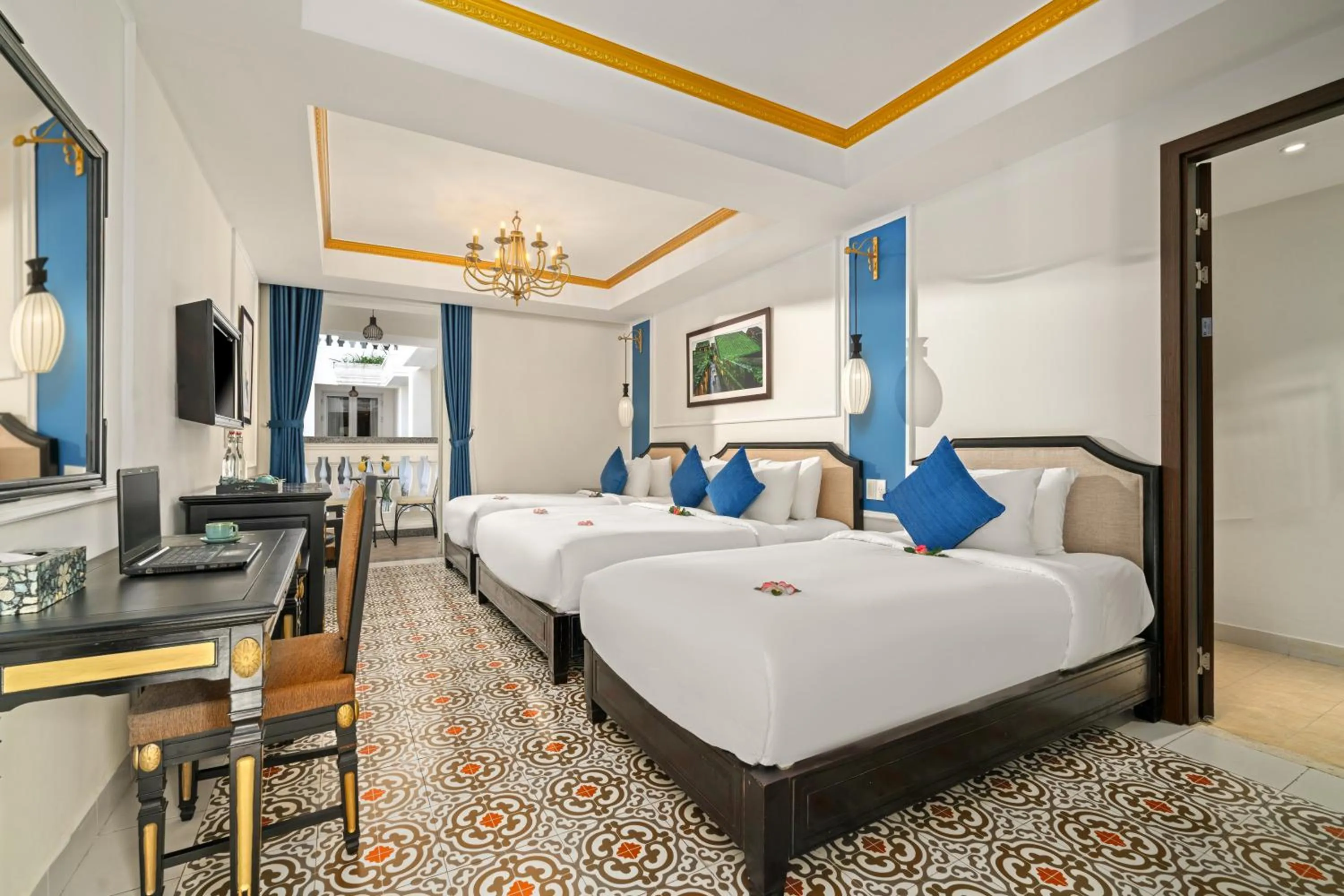 Bedroom, Bed in Hoi An Blue Sky Boutique Hotel & Spa