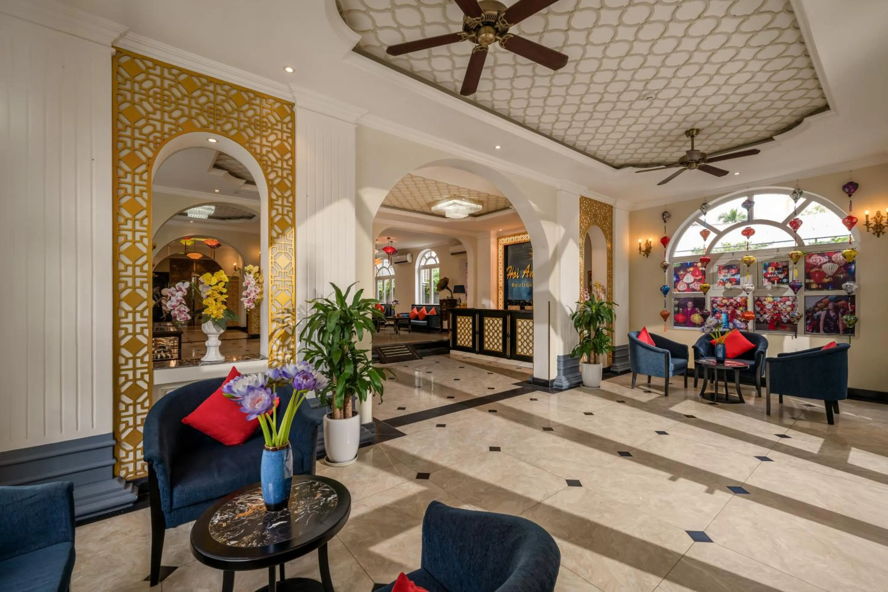 Communal lounge/ TV room in Hoi An Blue Sky Boutique Hotel & Spa