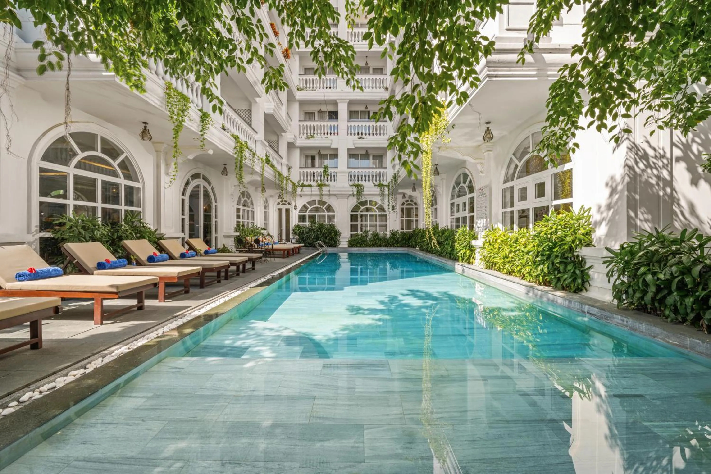 Balcony/Terrace in Hoi An Blue Sky Boutique Hotel & Spa