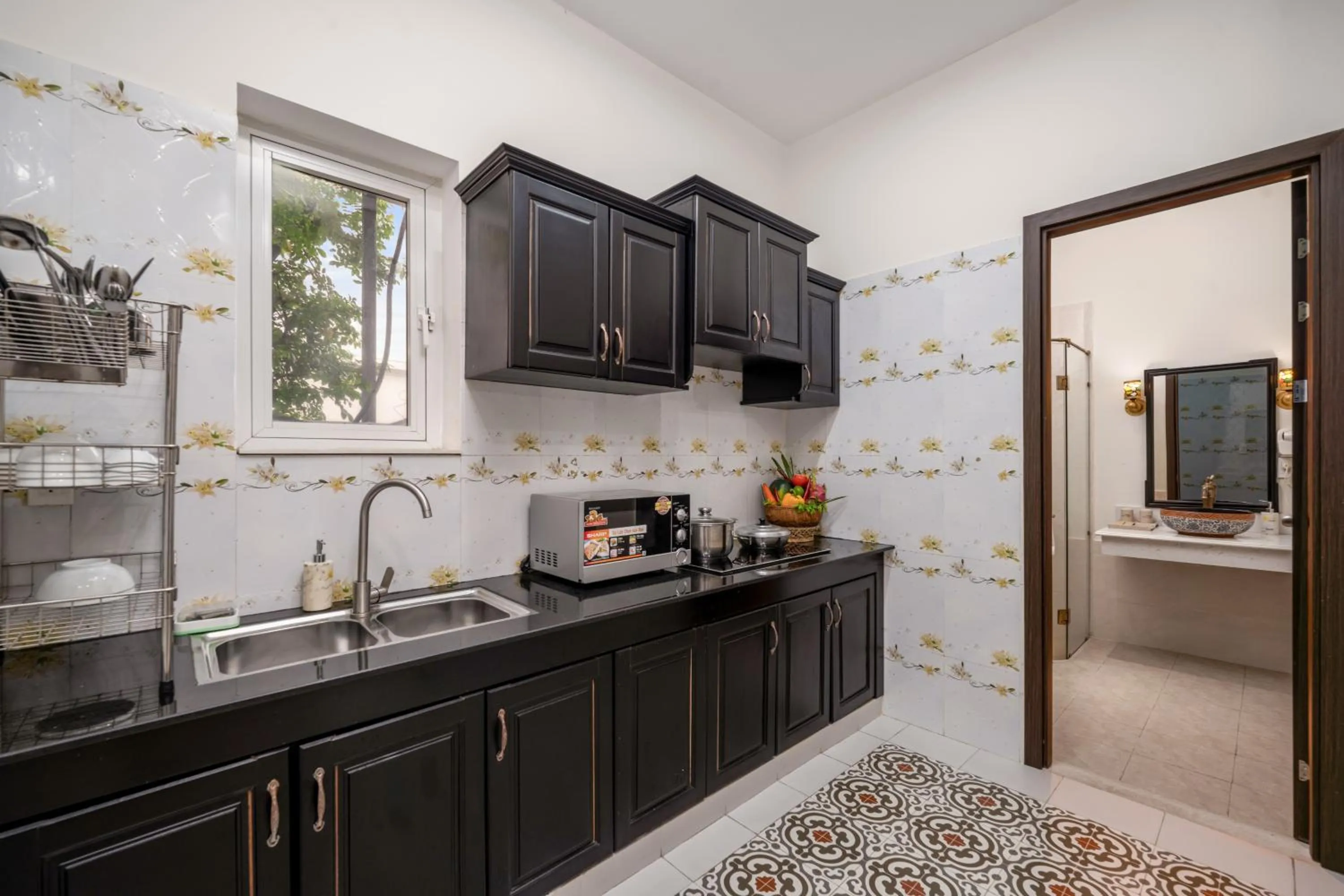 Kitchen or kitchenette in Hoi An Blue Sky Boutique Hotel & Spa