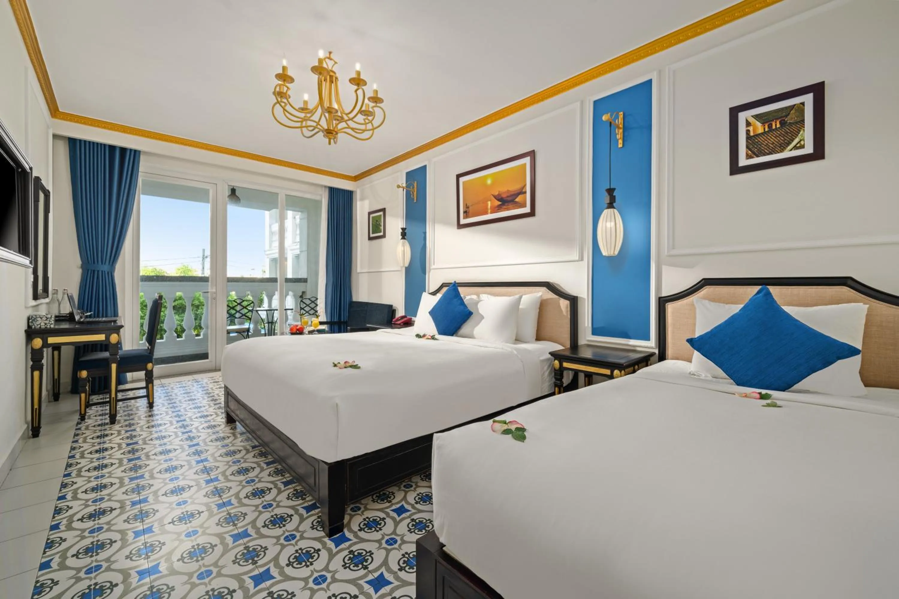 Bedroom, Bed in Hoi An Blue Sky Boutique Hotel & Spa