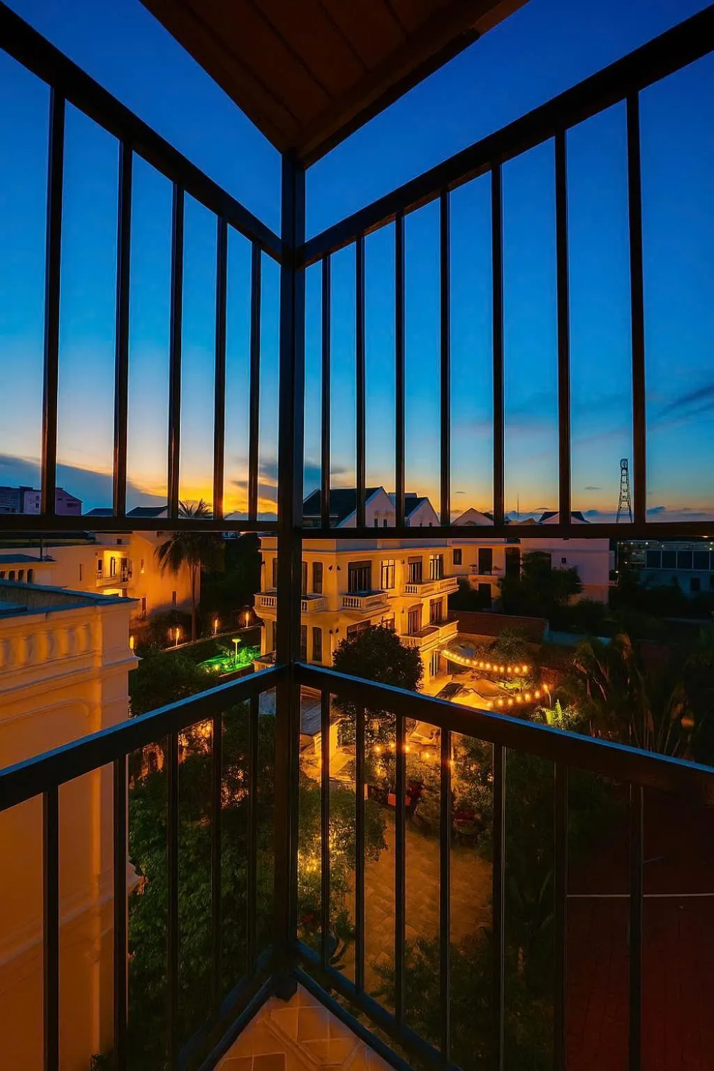 Balcony/Terrace in Hoi An Blue Sky Boutique Hotel & Spa