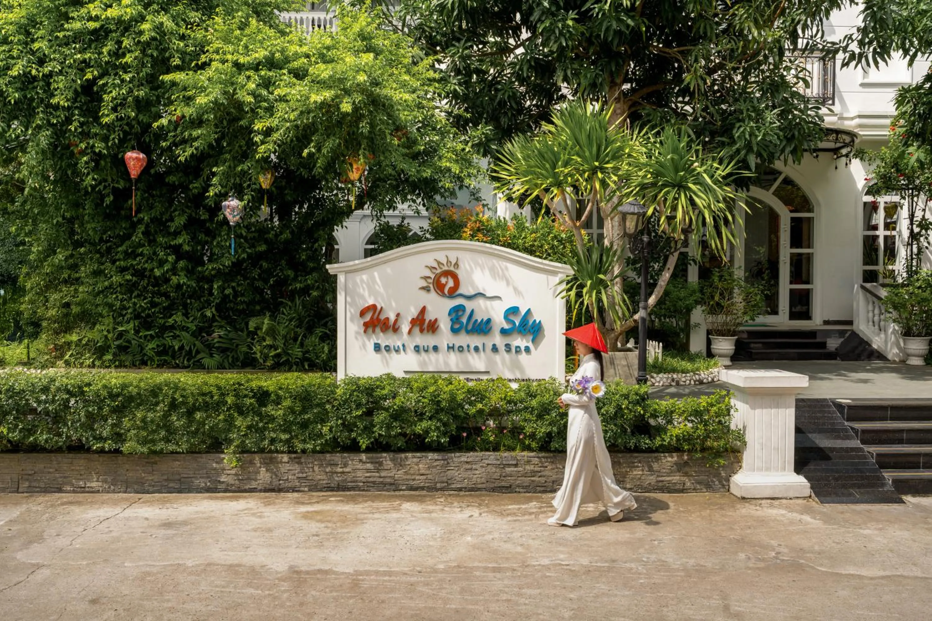 Property building in Hoi An Blue Sky Boutique Hotel & Spa