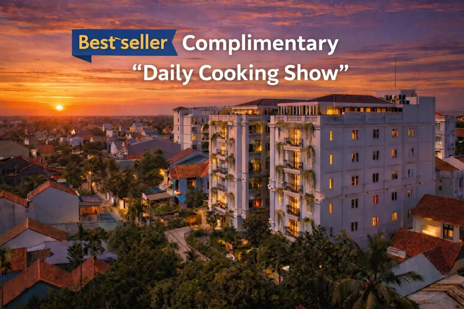 Property building in Hoi An Blue Sky Boutique Hotel & Spa