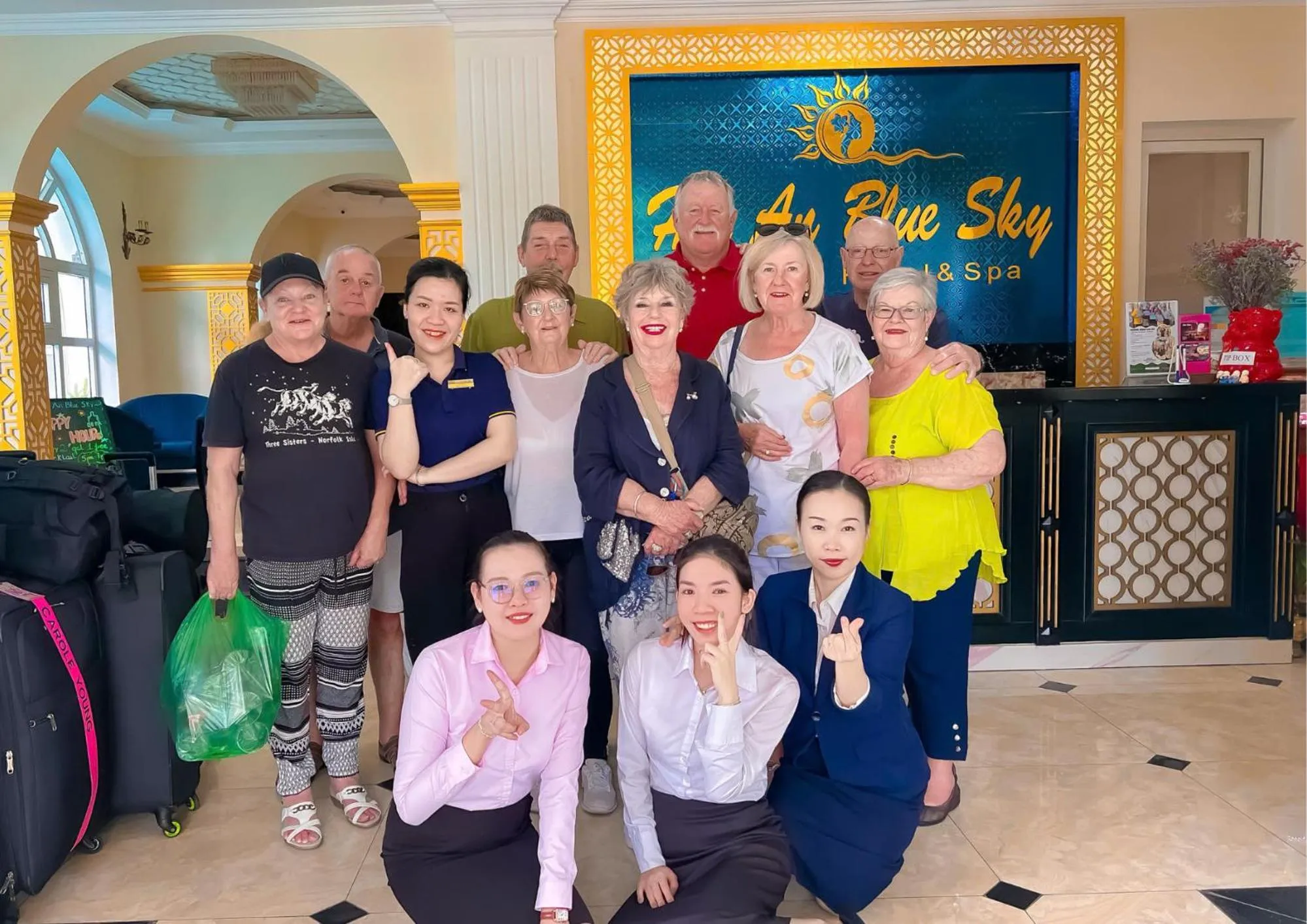 Guests in Hoi An Blue Sky Boutique Hotel & Spa