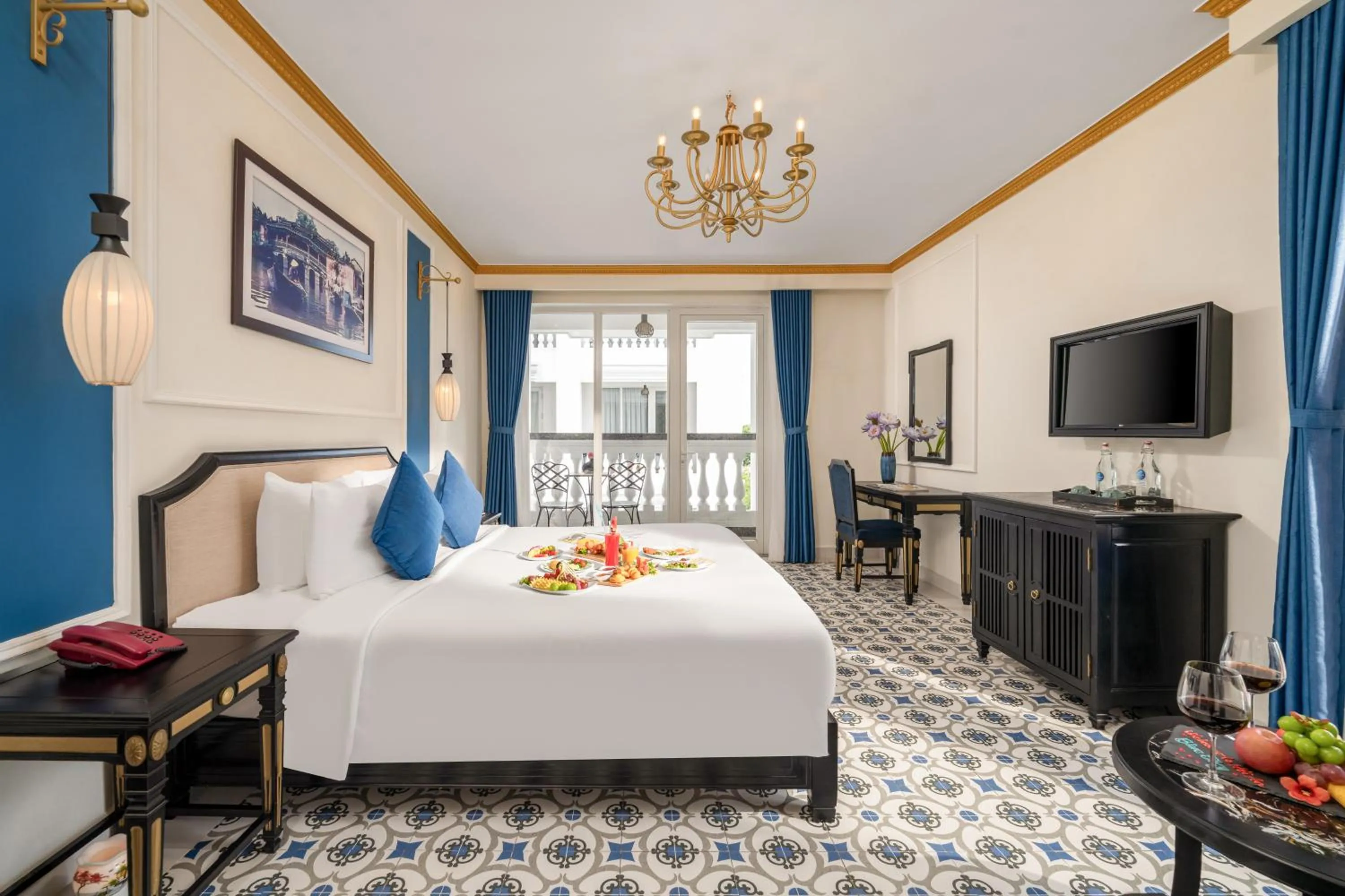 Bedroom, Bed in Hoi An Blue Sky Boutique Hotel & Spa