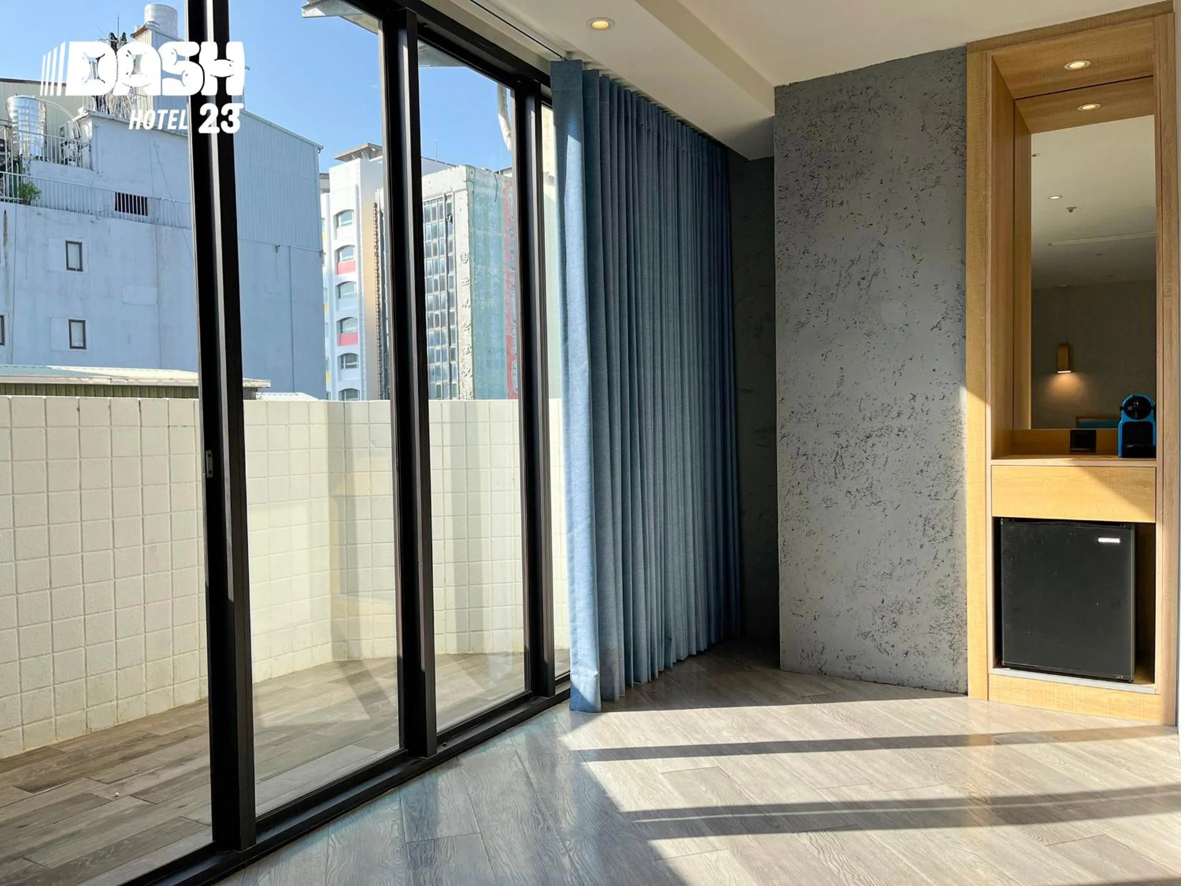 Decorative detail in Dash 23 Hotel