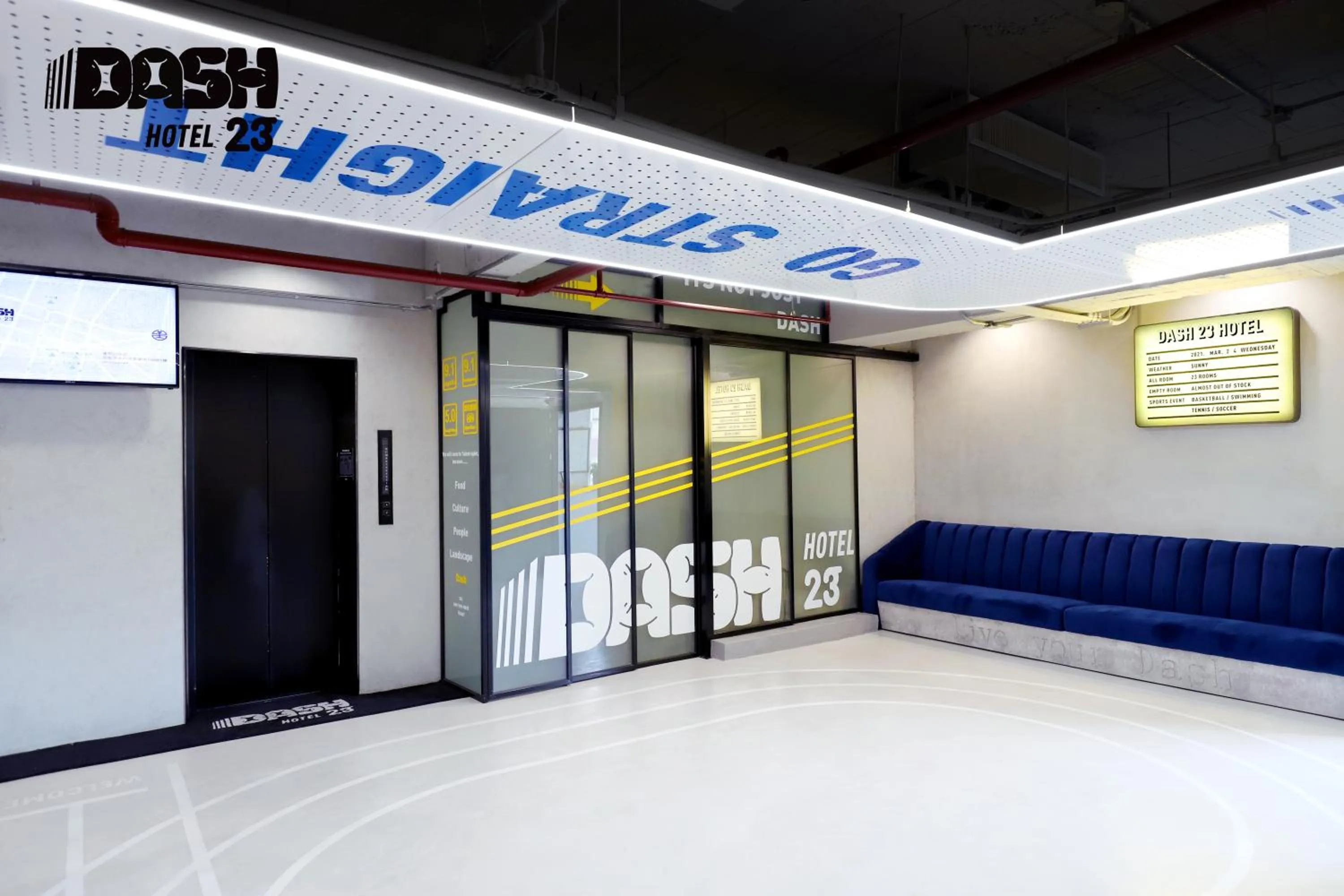 Property logo or sign in Dash 23 Hotel