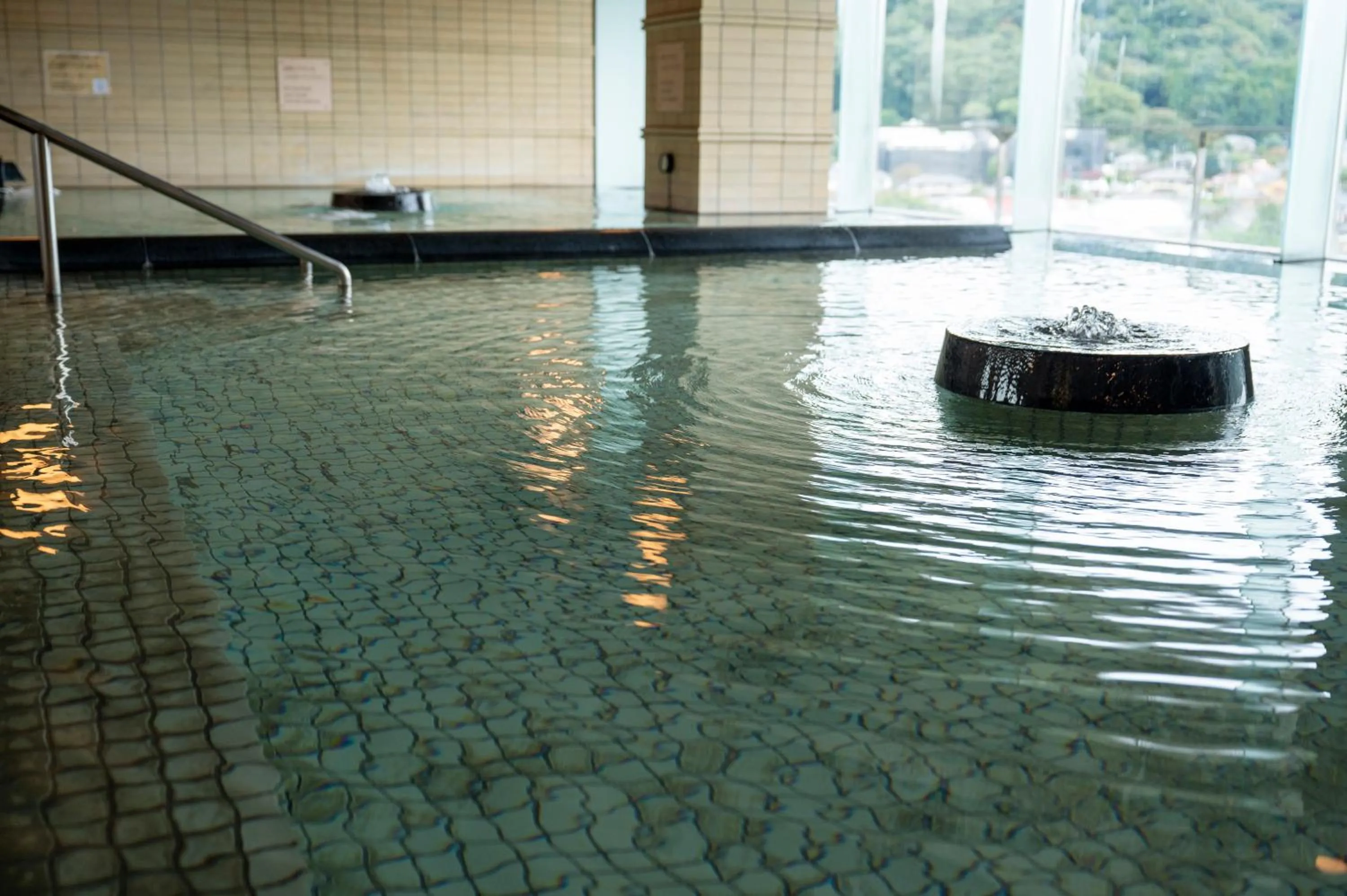 Hot Spring Bath in KAMENOI HOTEL Ome