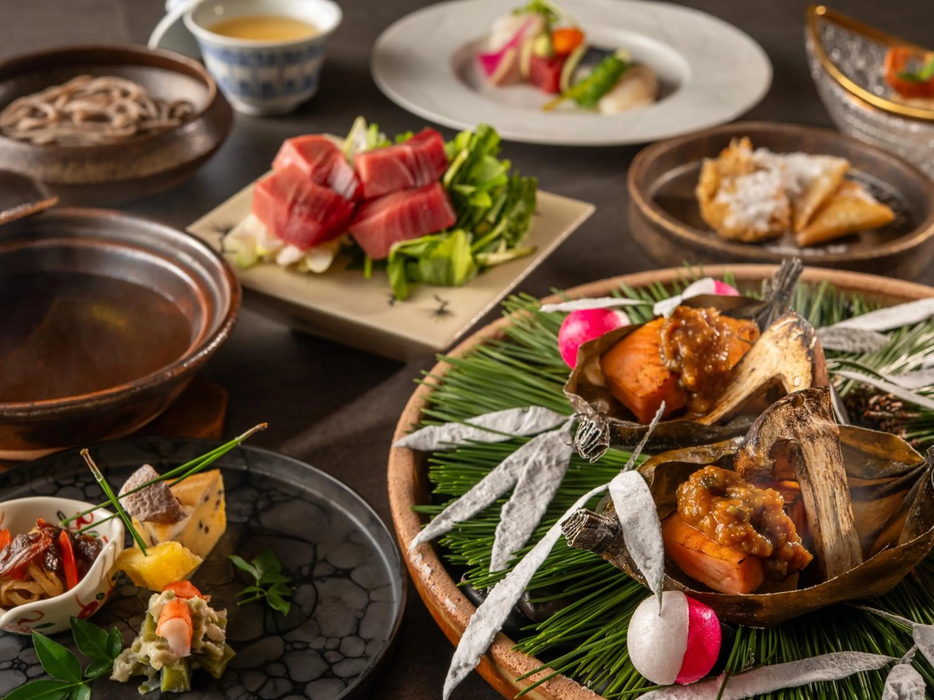 Food in KAMENOI HOTEL Ome