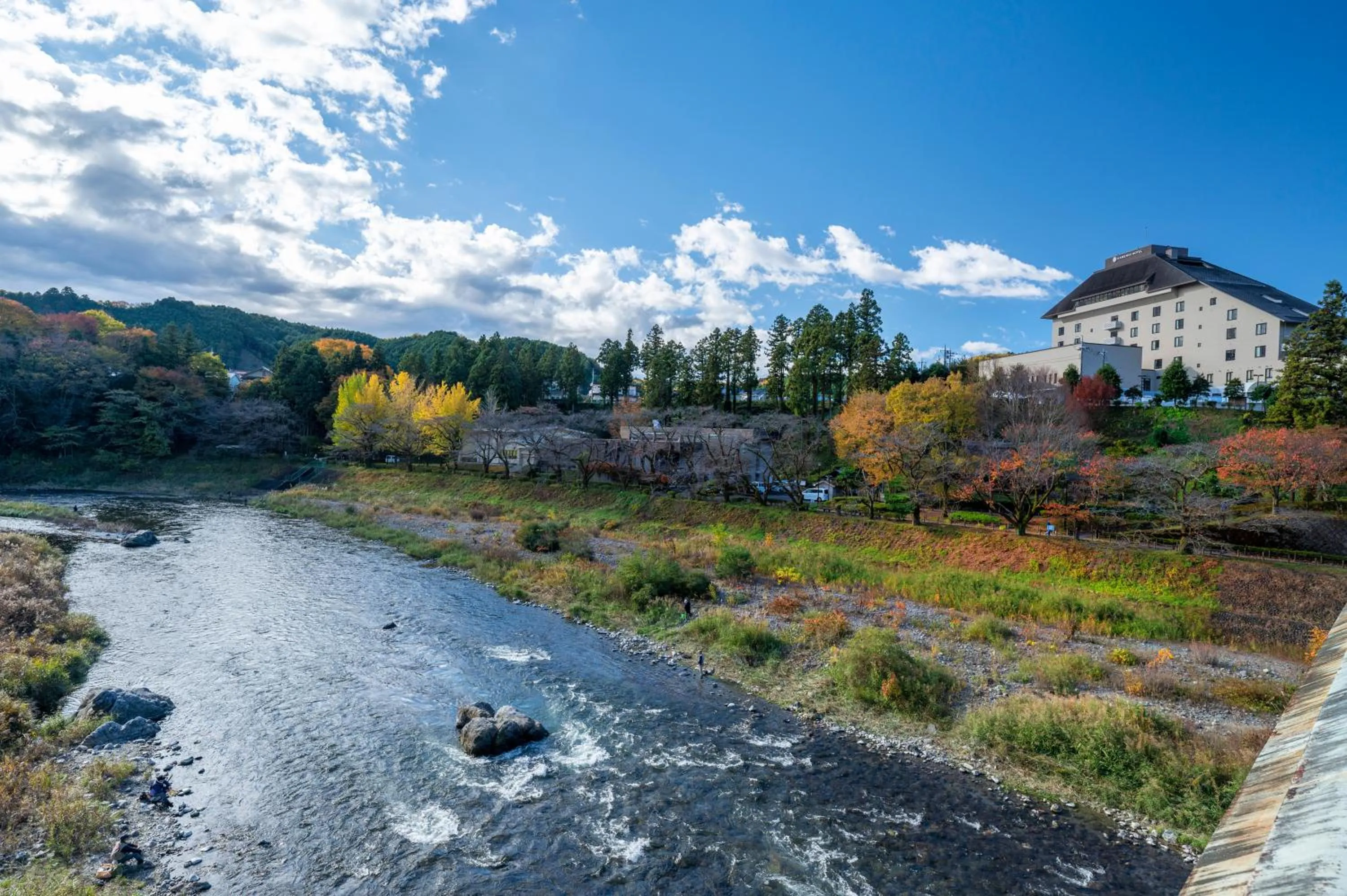 Property building in KAMENOI HOTEL Ome