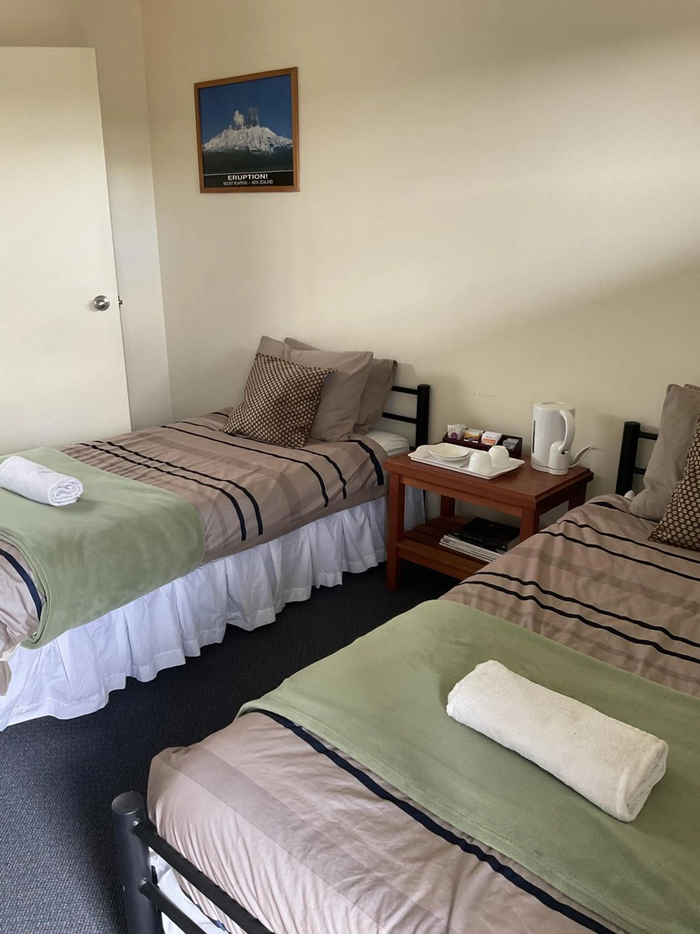 Bed in Tongariro River Retreat