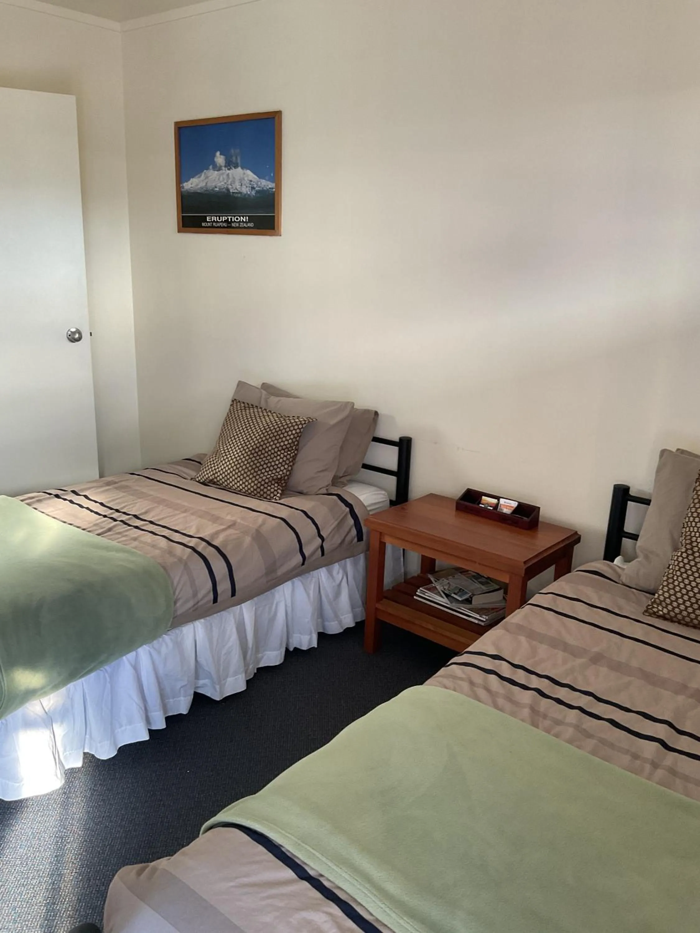 Bed in Tongariro River Retreat