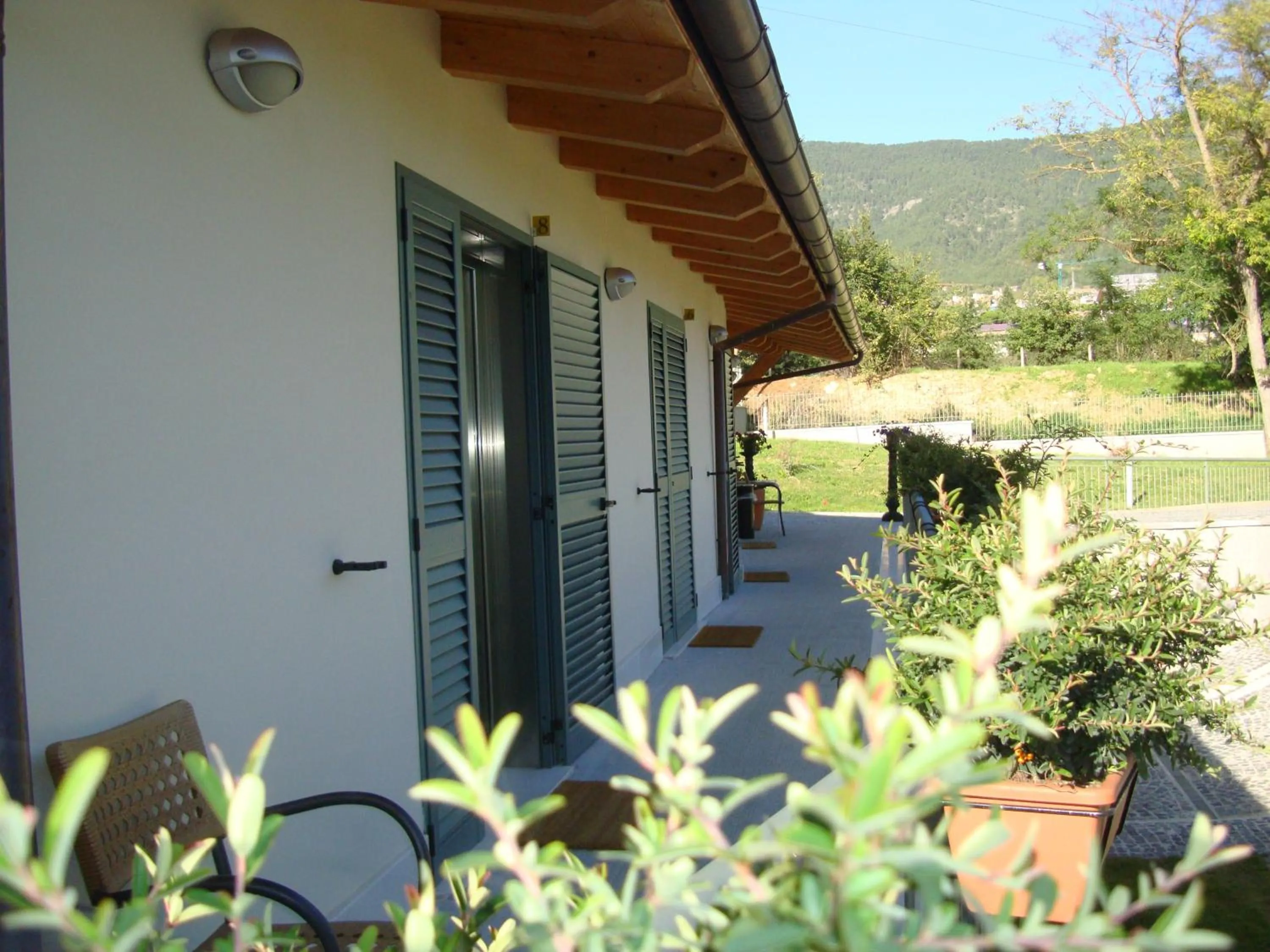 Balcony/Terrace in B&B Oasi Vetoio