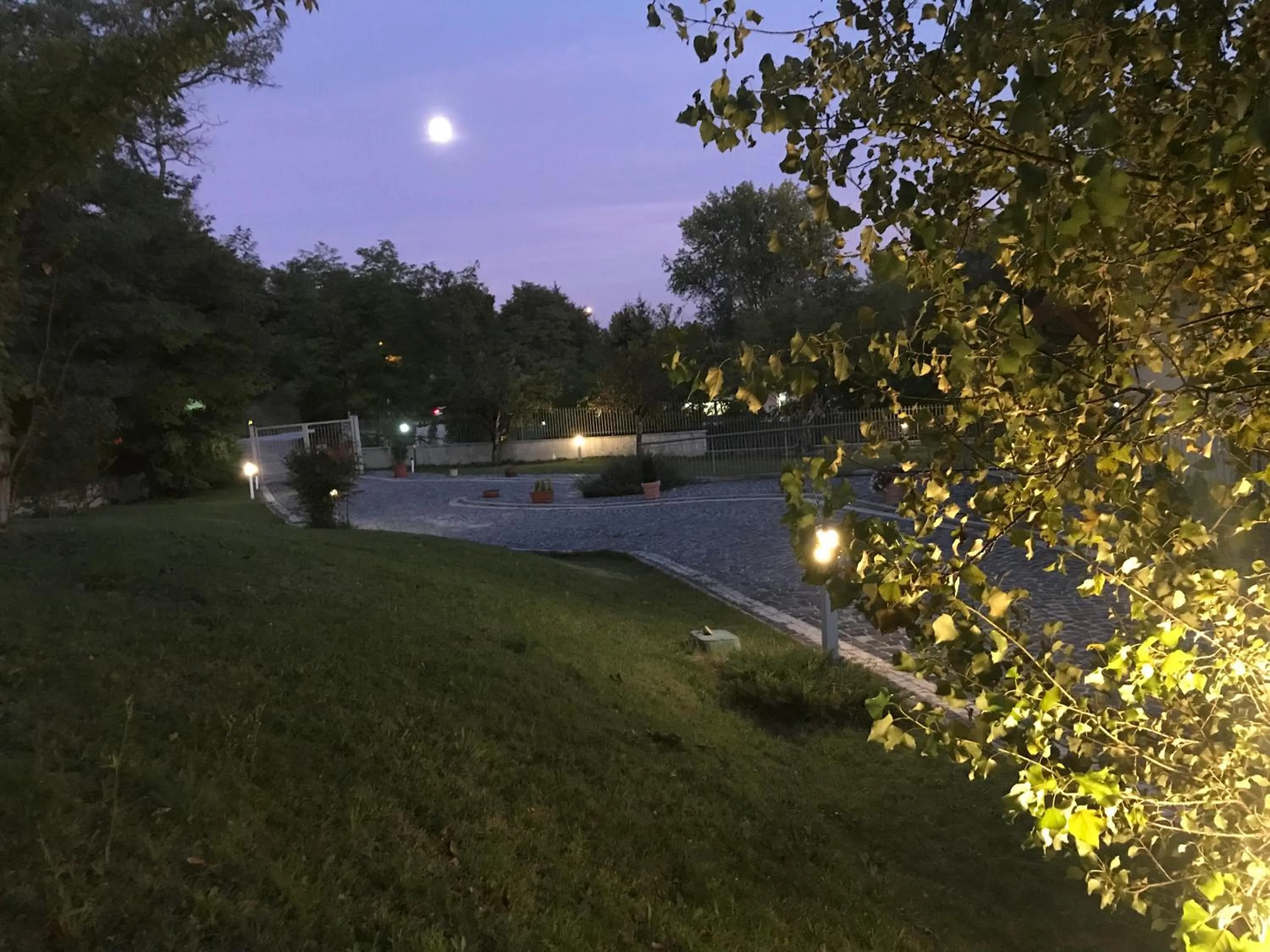 Garden view in B&B Oasi Vetoio