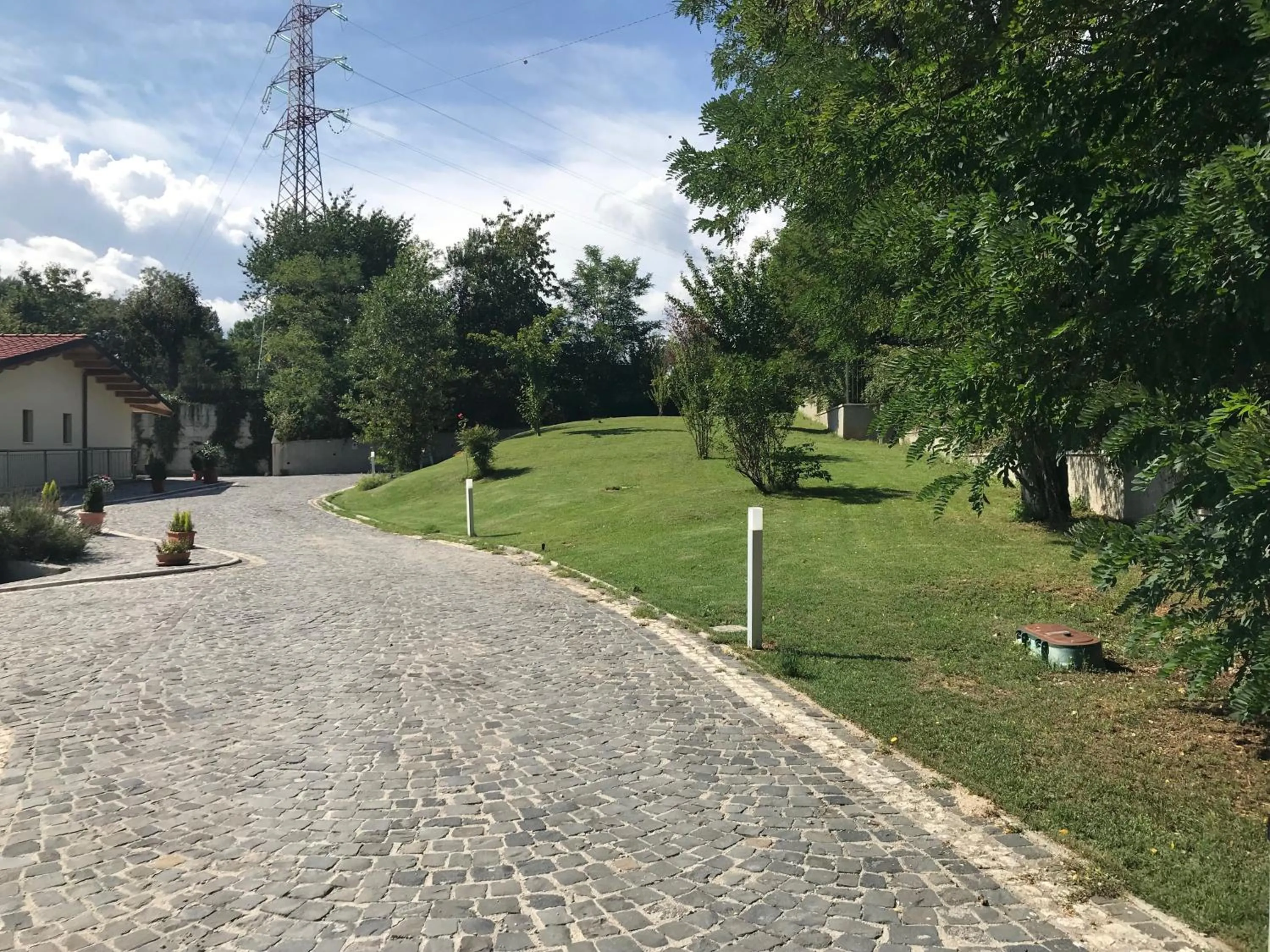 Garden view in B&B Oasi Vetoio