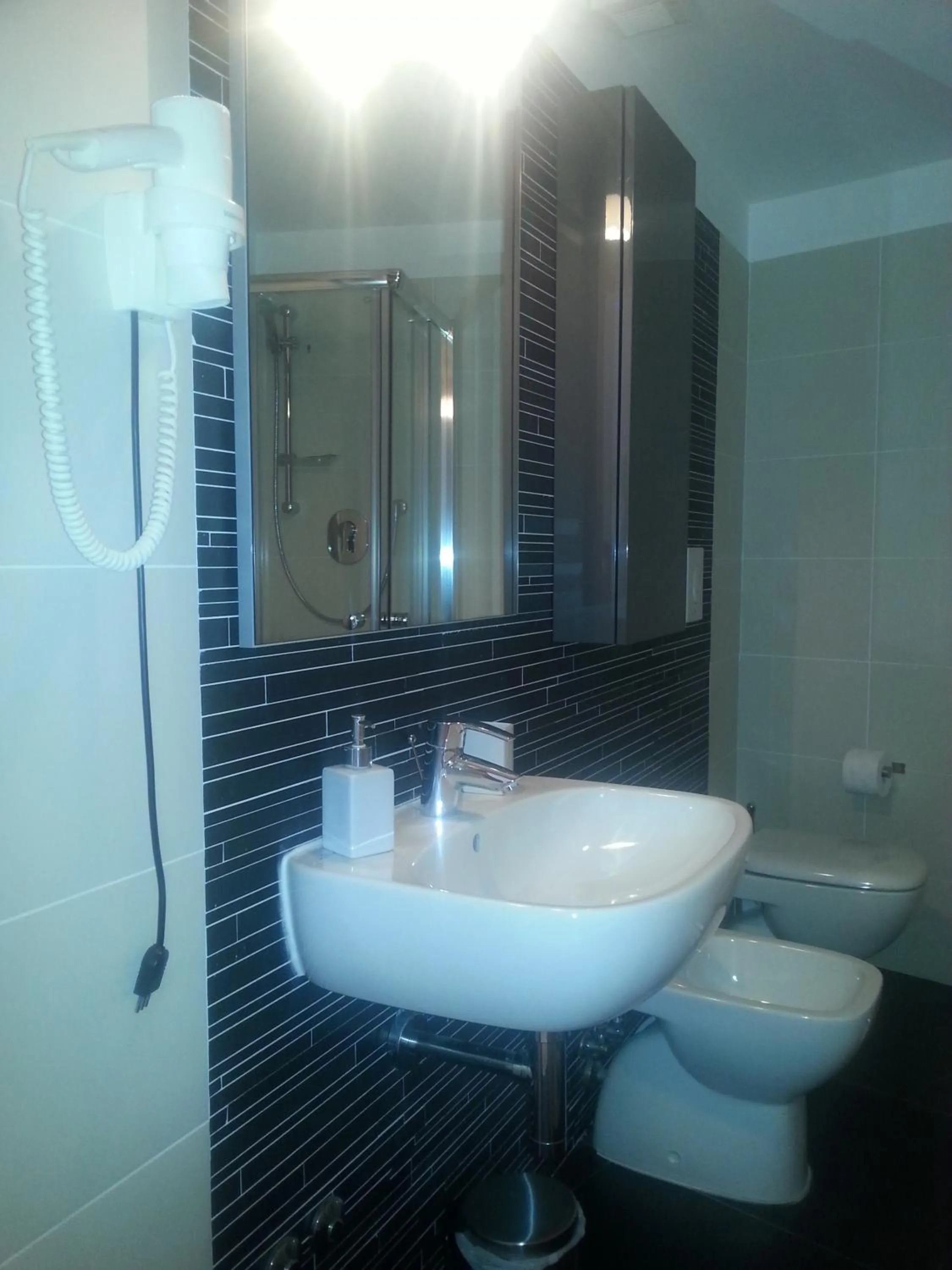 Bathroom in B&B Oasi Vetoio