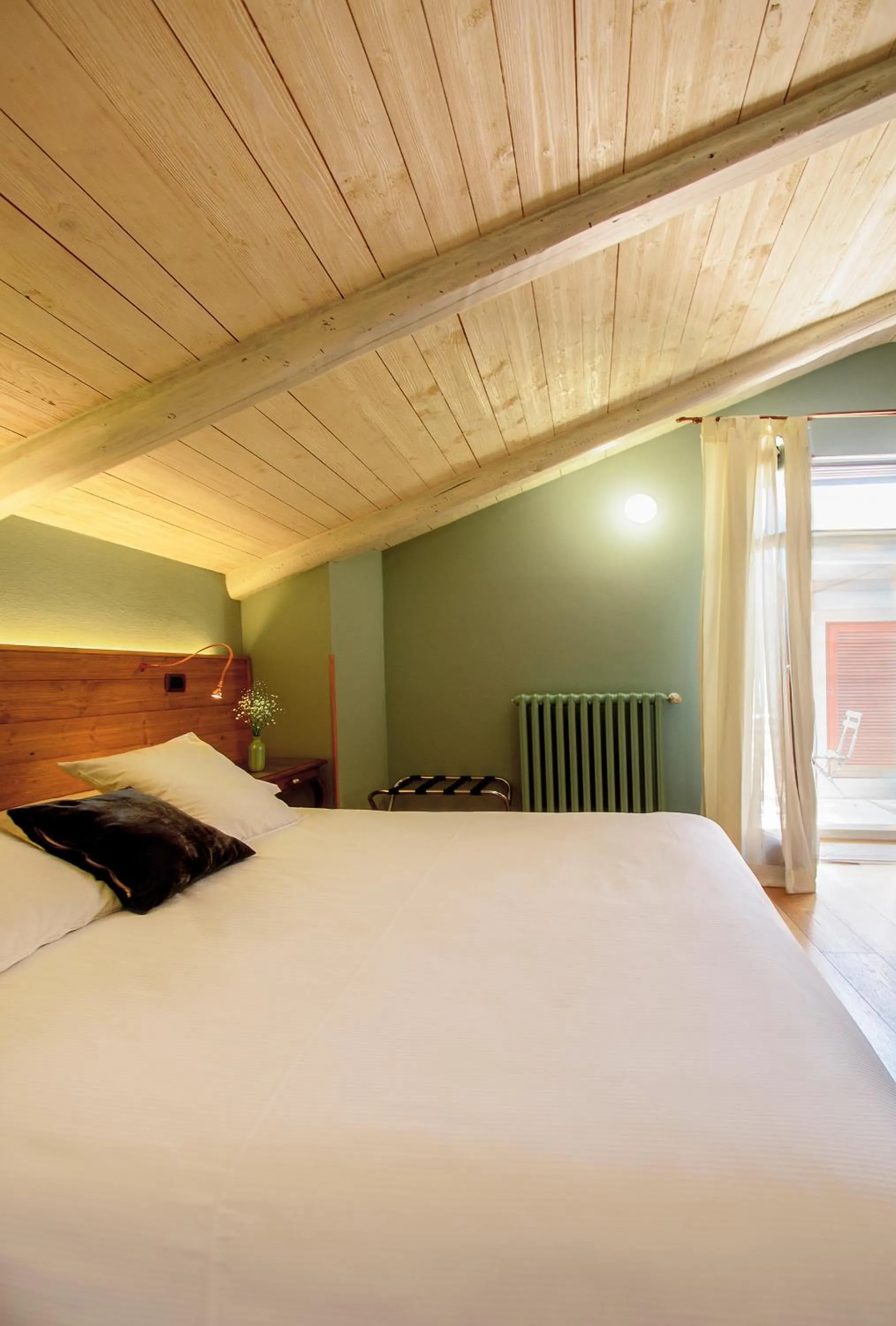 Bed in La Giolitta Accomodations