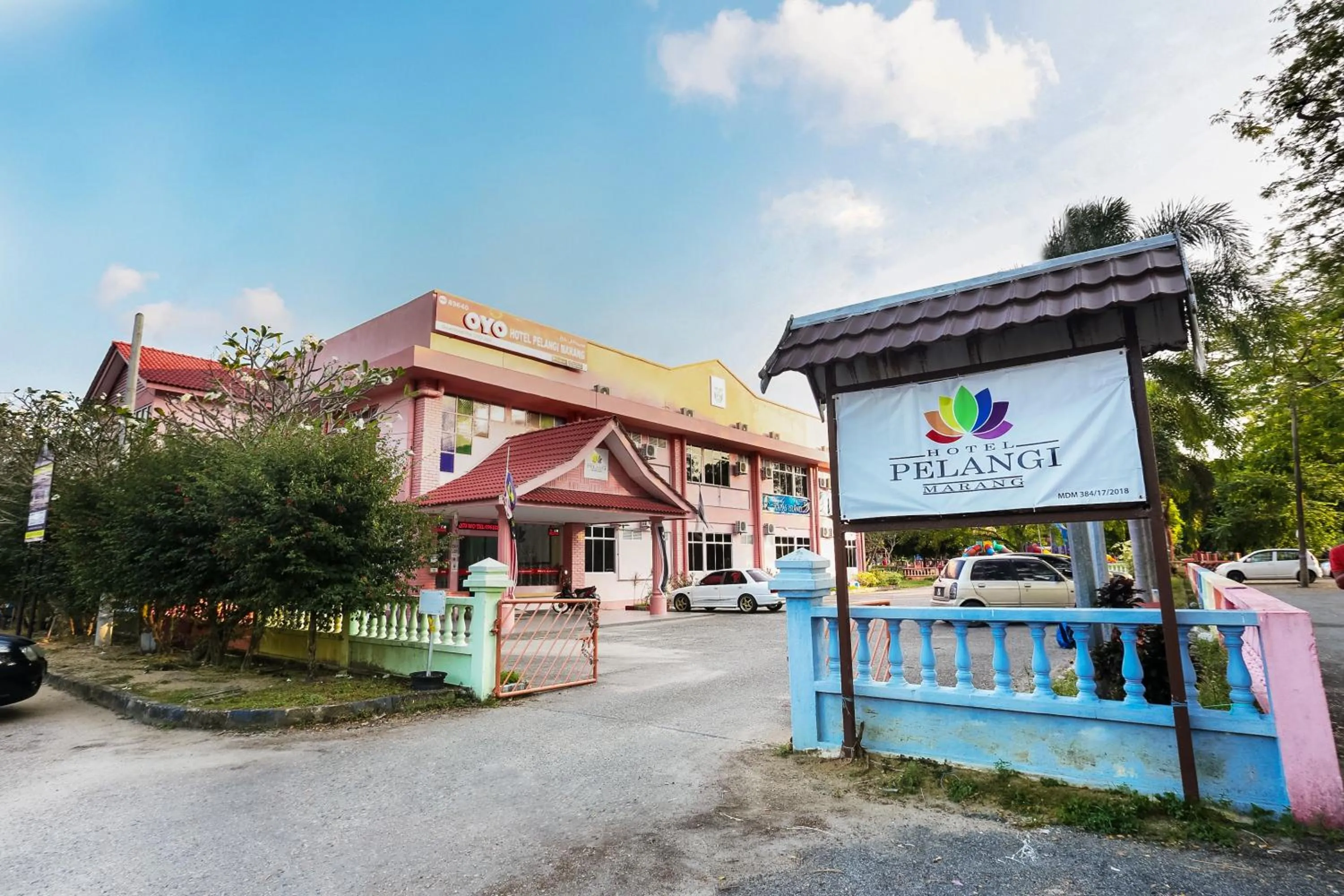 Property building in Hotel O Pelangi Marang