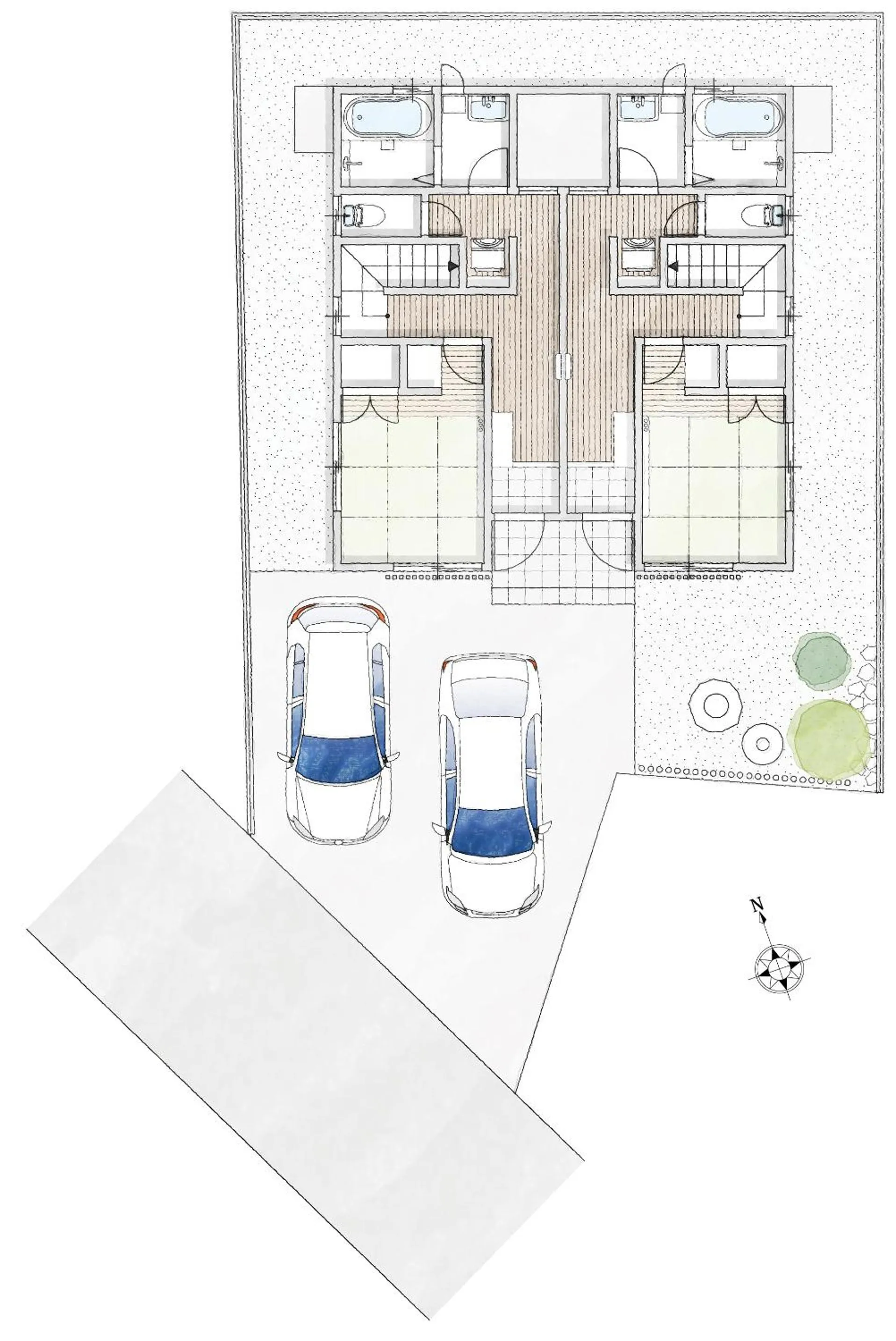 Floor plan in FUJI-AKATSUKI Enn