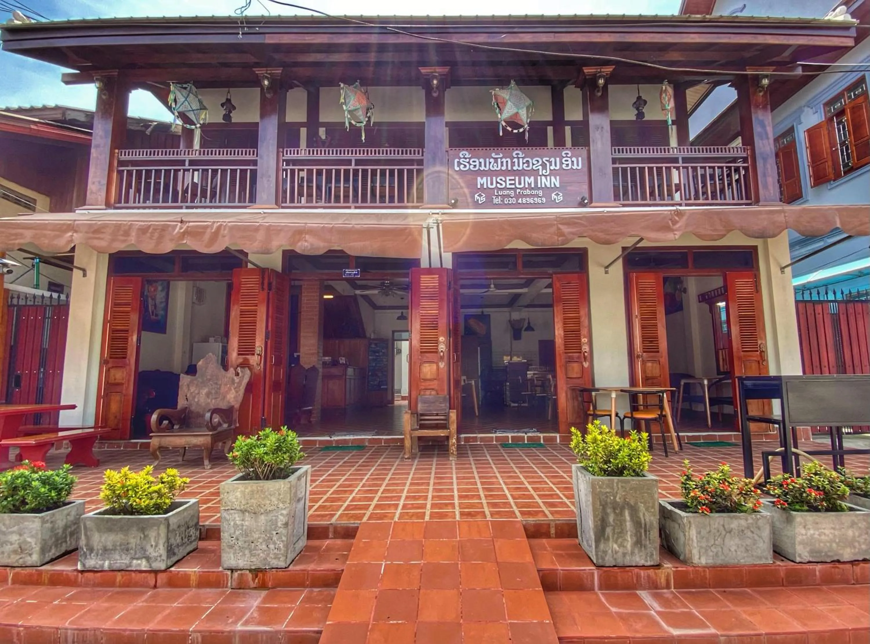 Facade/entrance in Luang Prabang Museum Inn & Travel