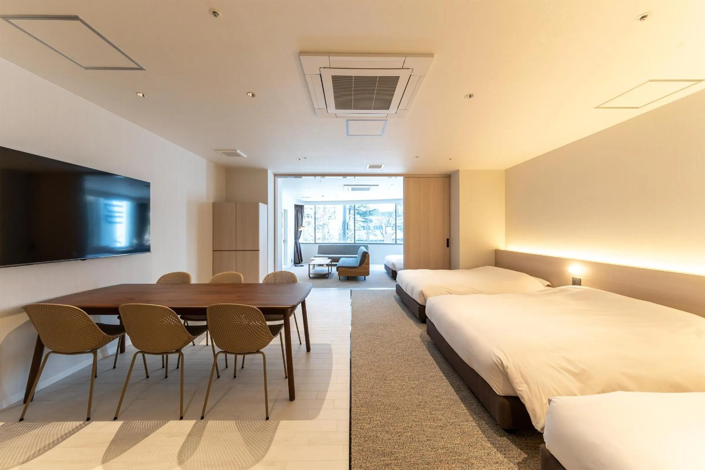 Bed in Olympic Inn Azabu