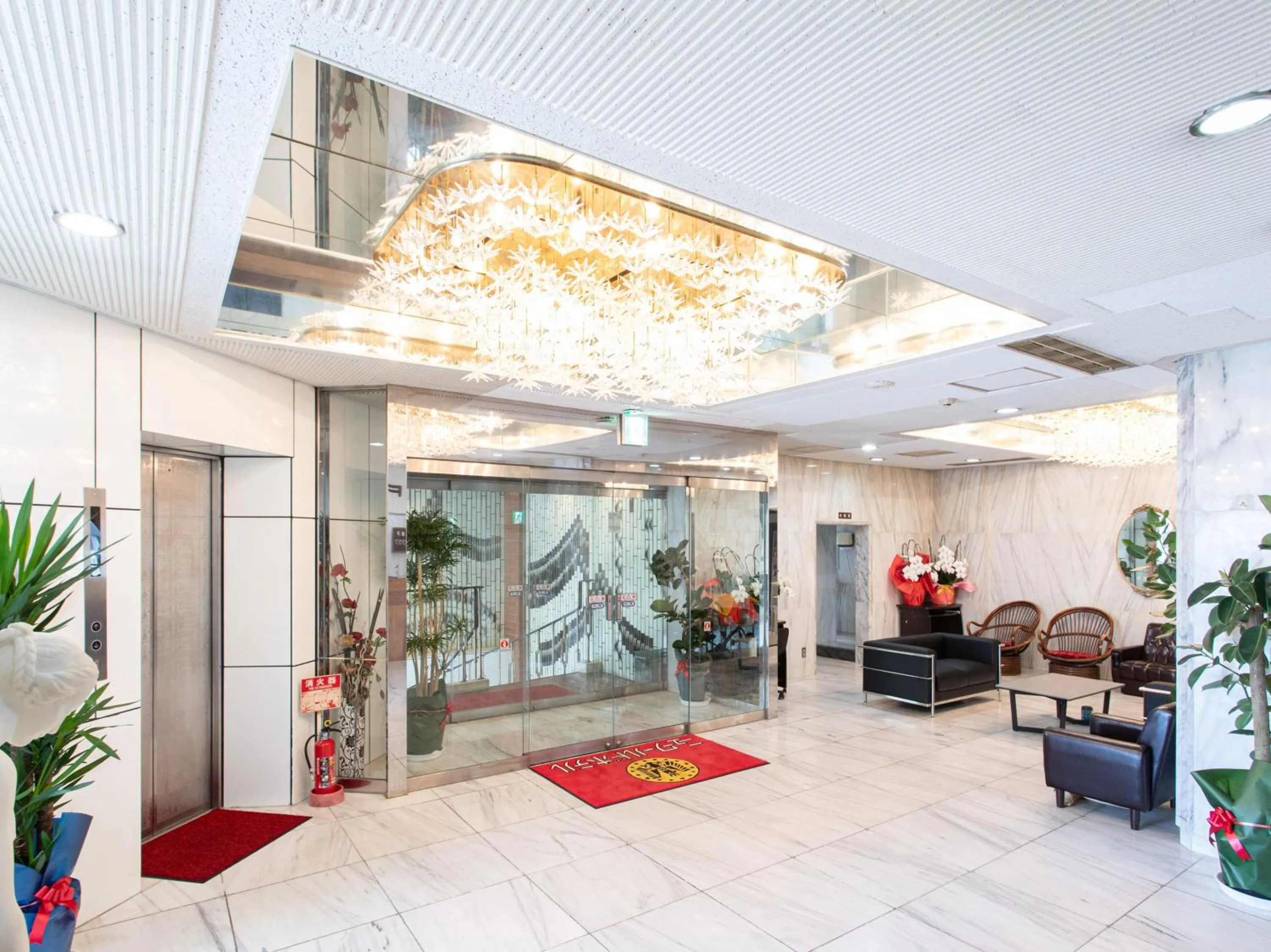 Lobby or reception in Tabist New World Hotel Kagoshima Kanoya