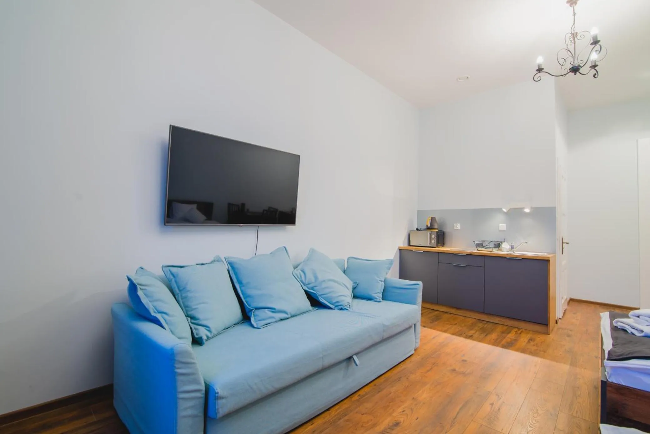 TV and multimedia in Oak Tree Old Town Apartments