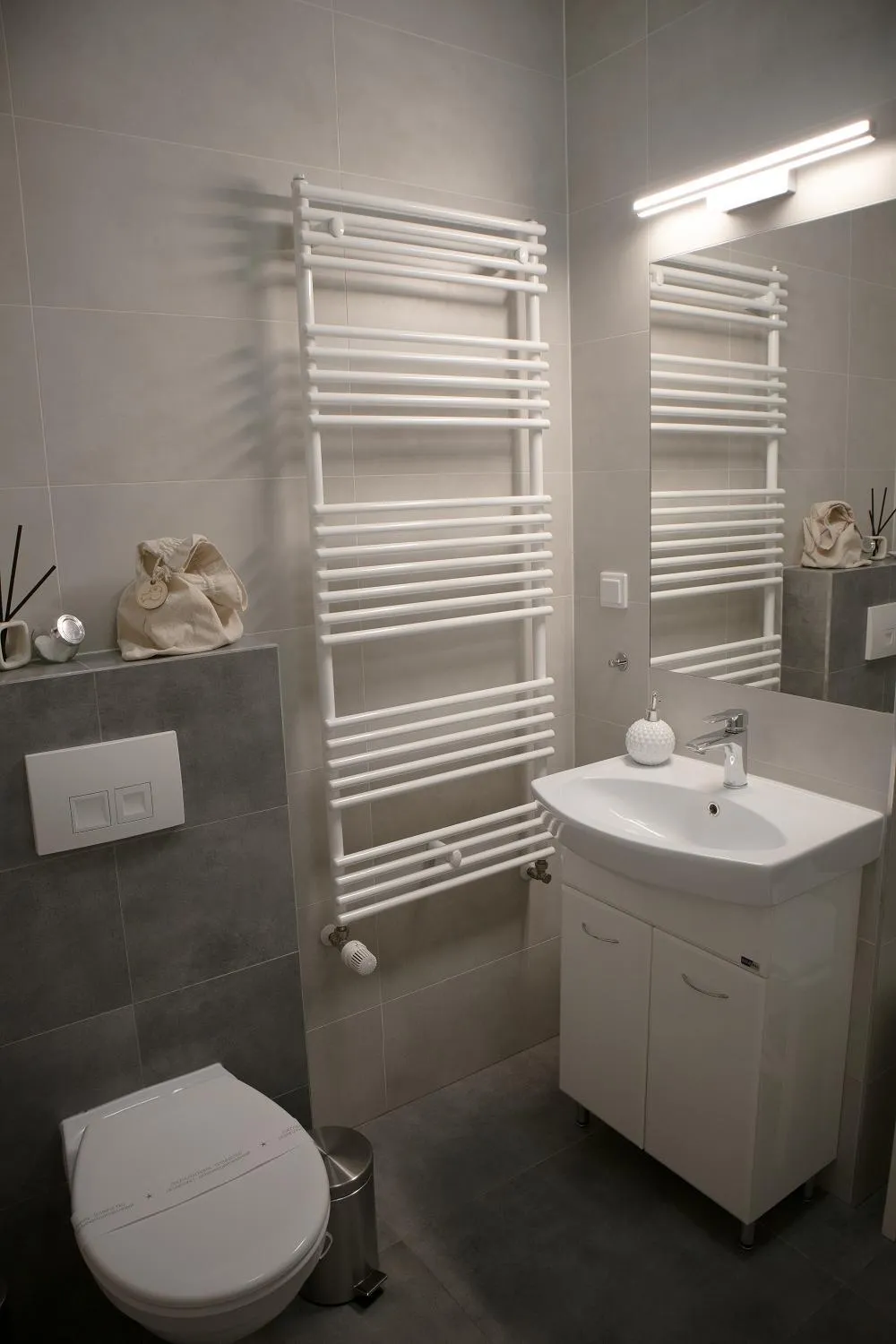 Toilet in Oak Tree Old Town Apartments