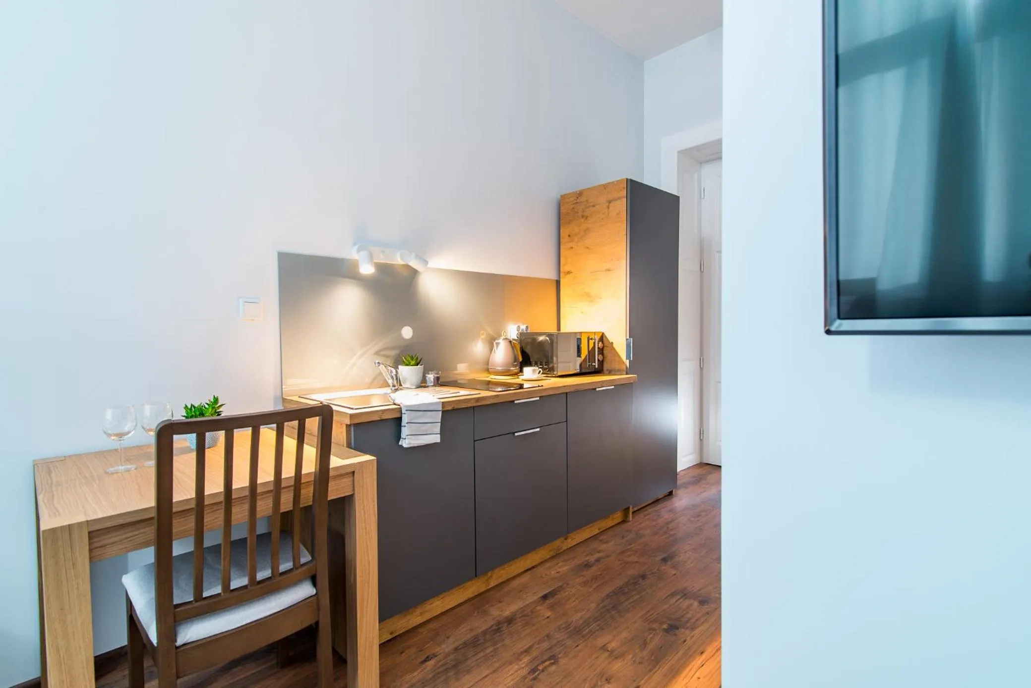 TV and multimedia in Oak Tree Old Town Apartments