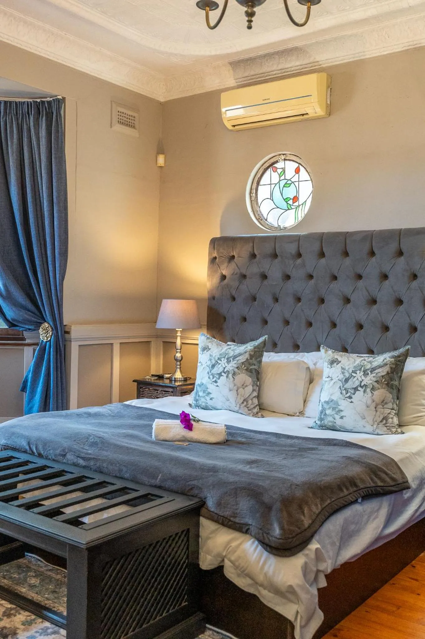 Bed in Palm Tree Manor