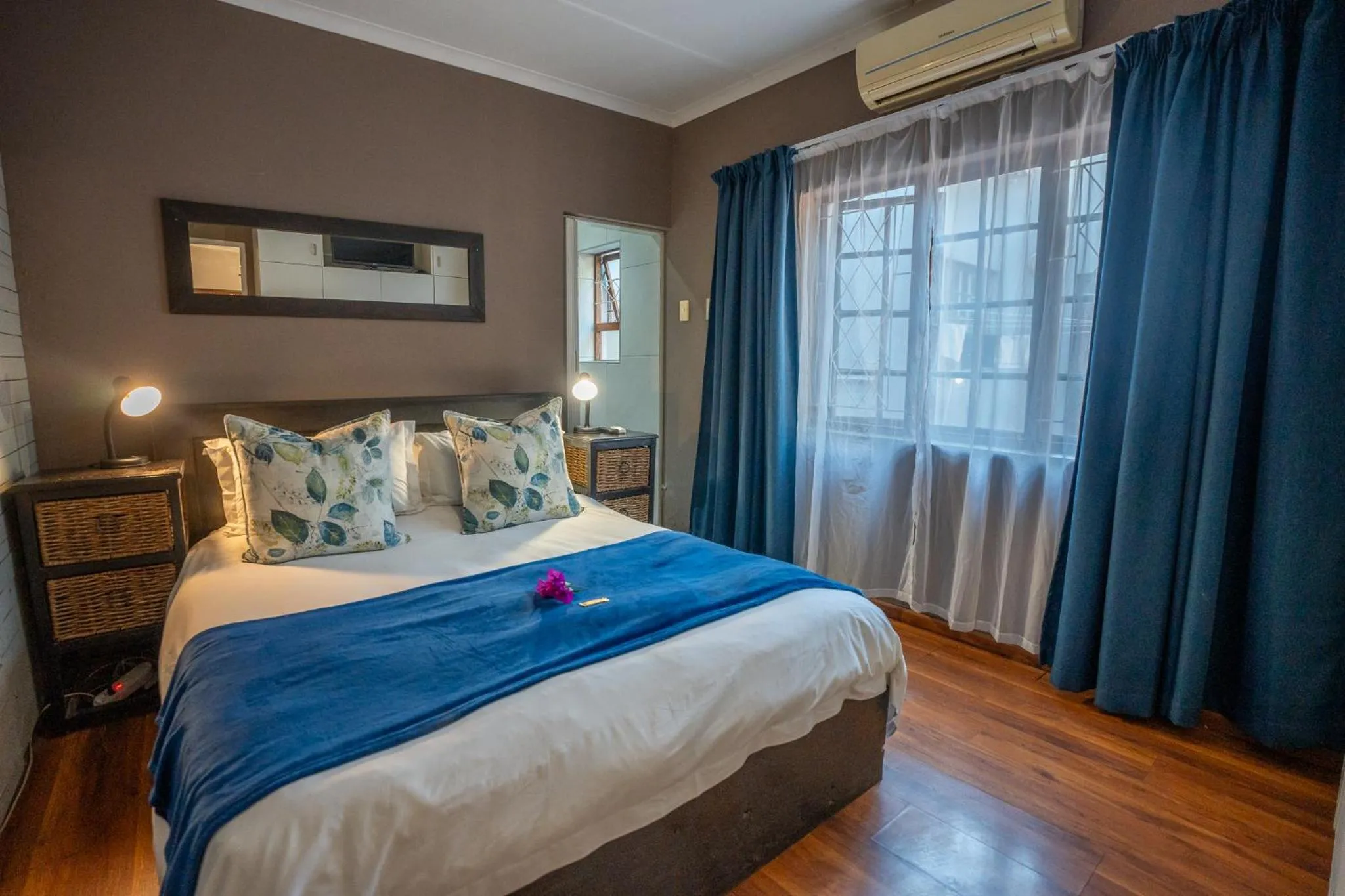 Bed in Palm Tree Manor